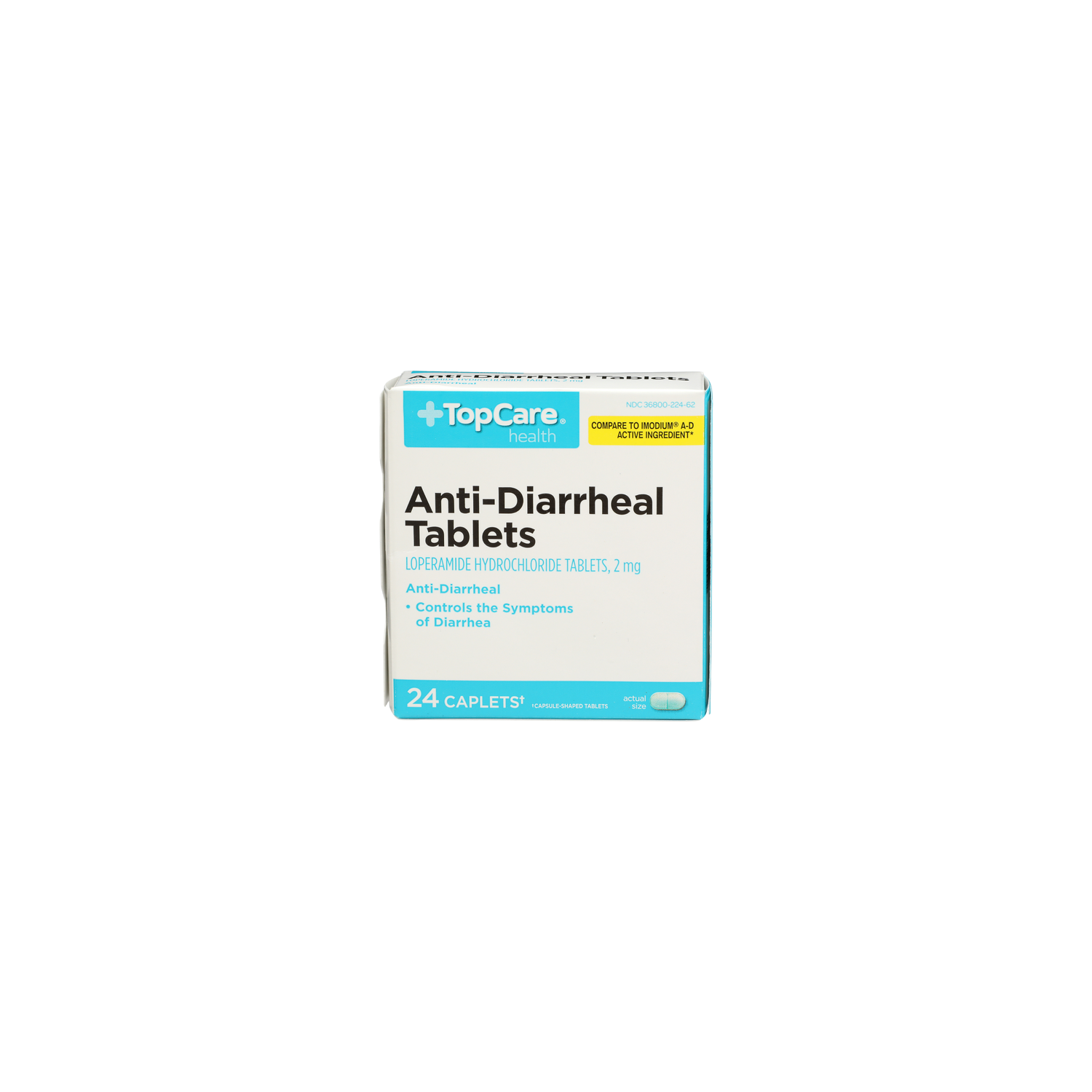 Topcare Health Health Anti-Diarrheal Tablets - 24 Count Image 1 of 4