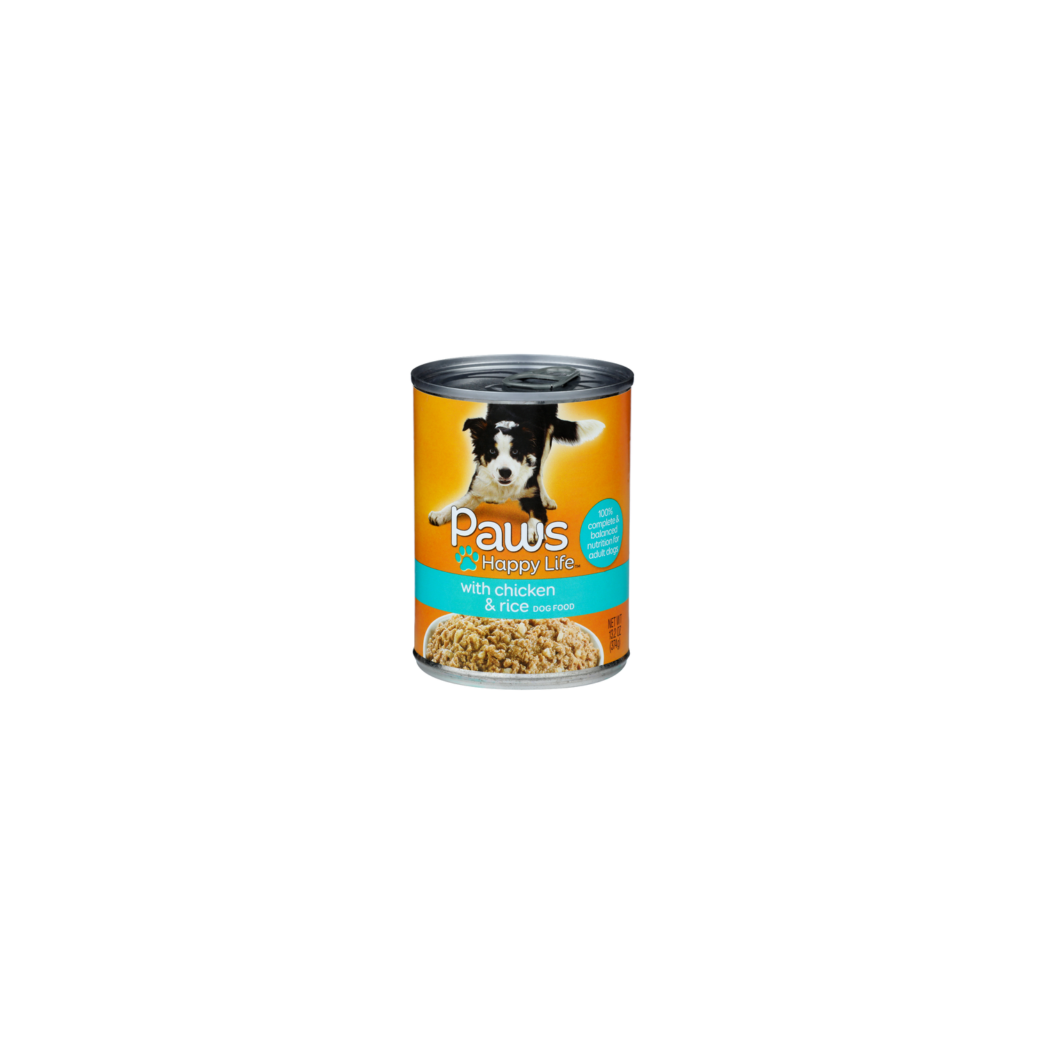 Paws Happy Life With Chicken & Rice Dog Food - 13.2 Ounce Image 1 of 4