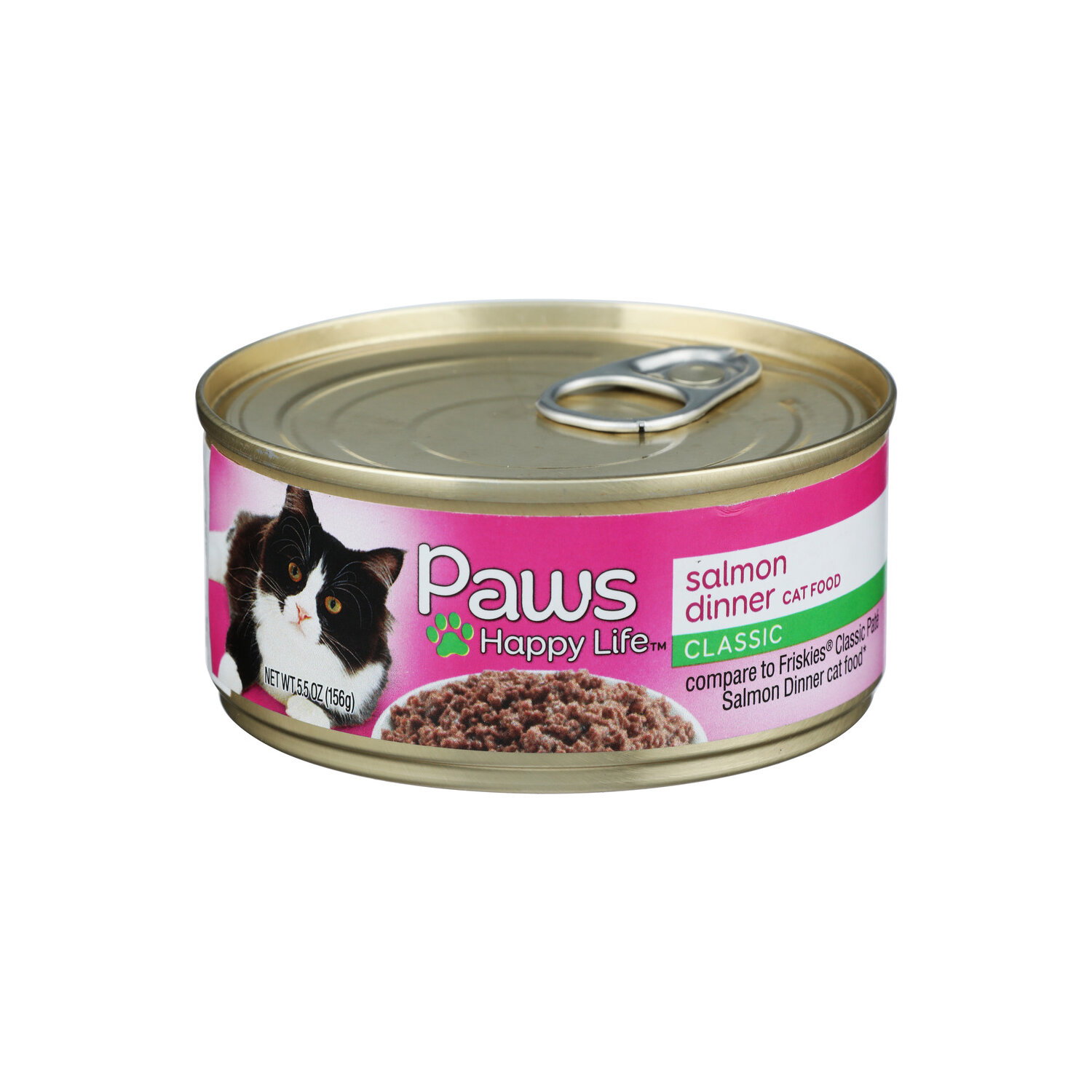 Paws Happy Life Cat Can Salmon - 5.5 Ounce Image 1 of 4