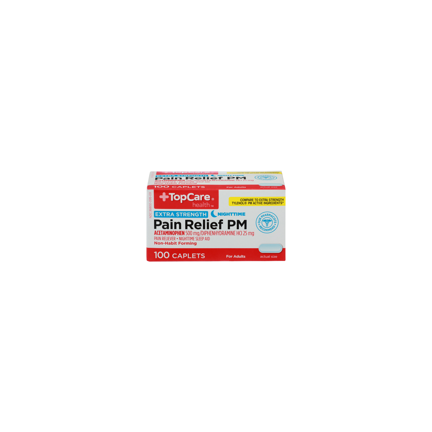 Topcare Health Health Pain Relief PM - 100 Count Image 1 of 4