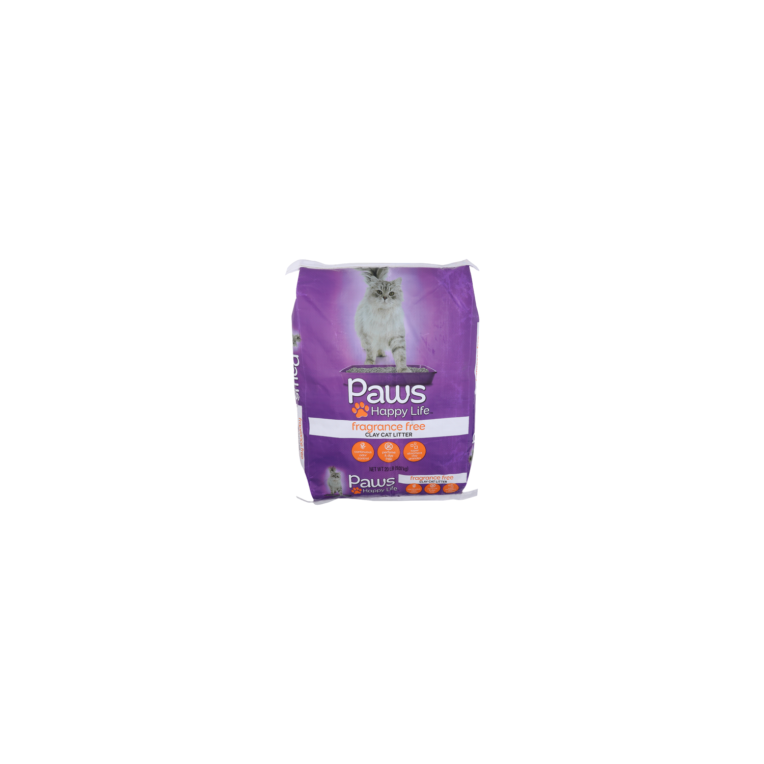Paws Happy Life Paws Clay Cat Litter - 20 Pound Image 1 of 3