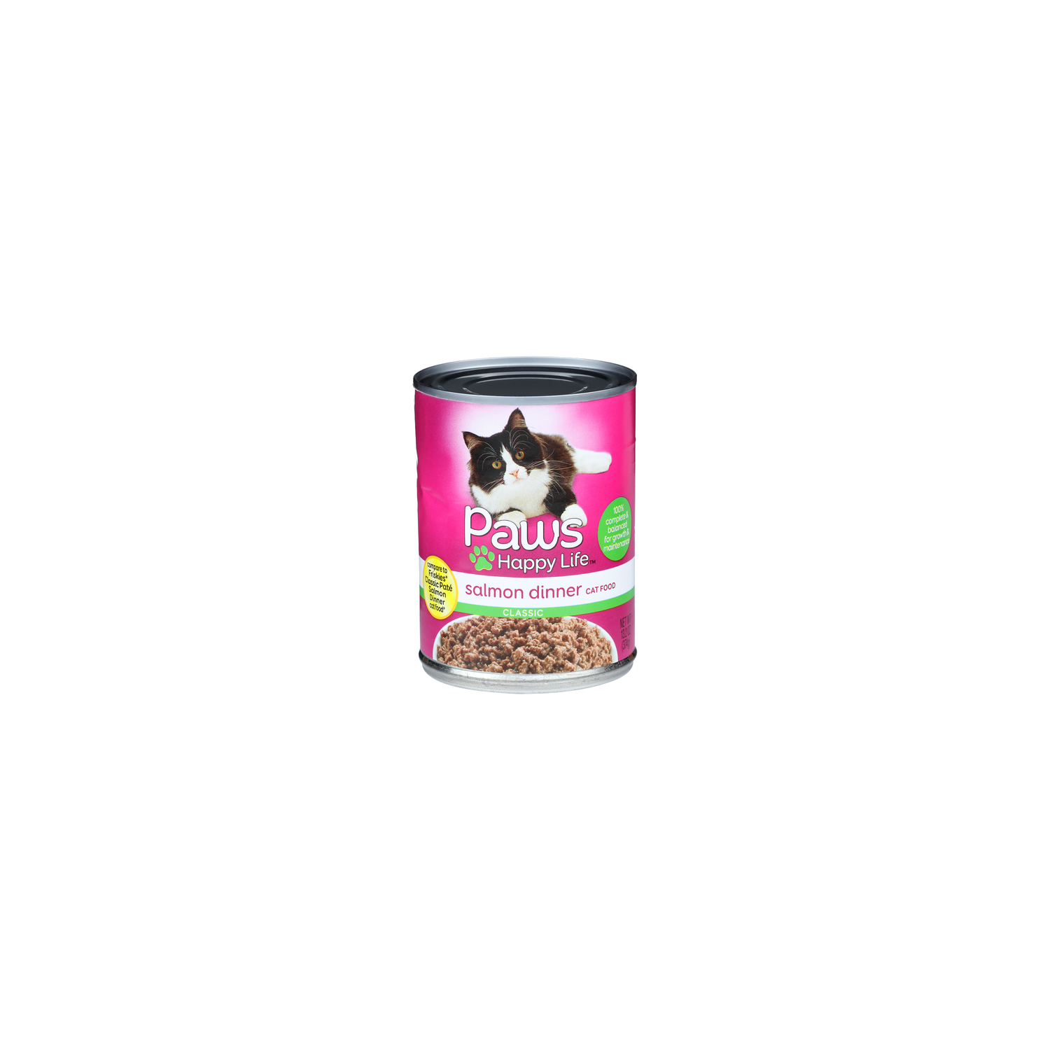 Paws Happy Life Classic Salmon Dinner Cat Food - 13.2 Ounce Image 1 of 4