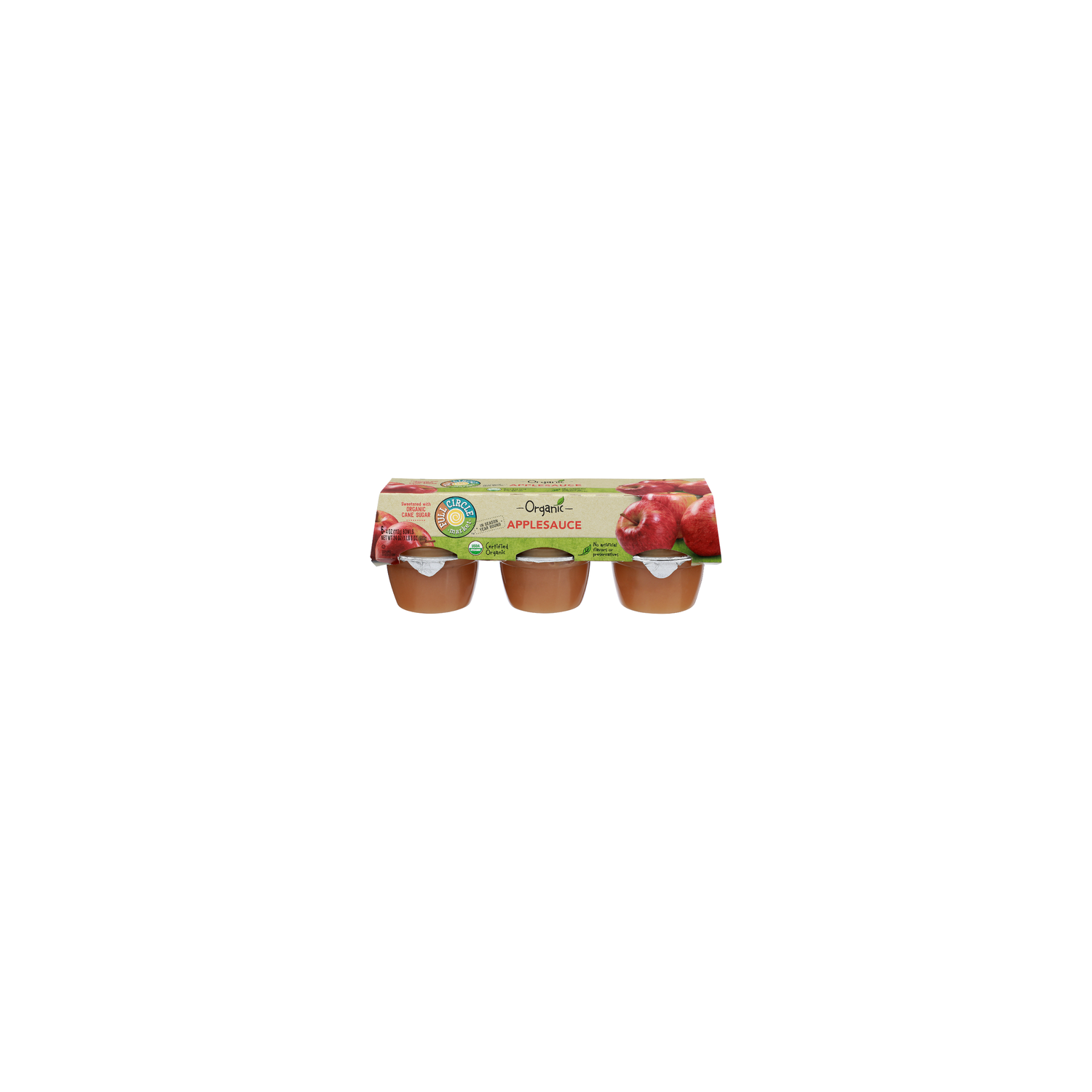 Full Circle Market Apple Sauce - 4 Ounce - 6 Count Image 1 of 4