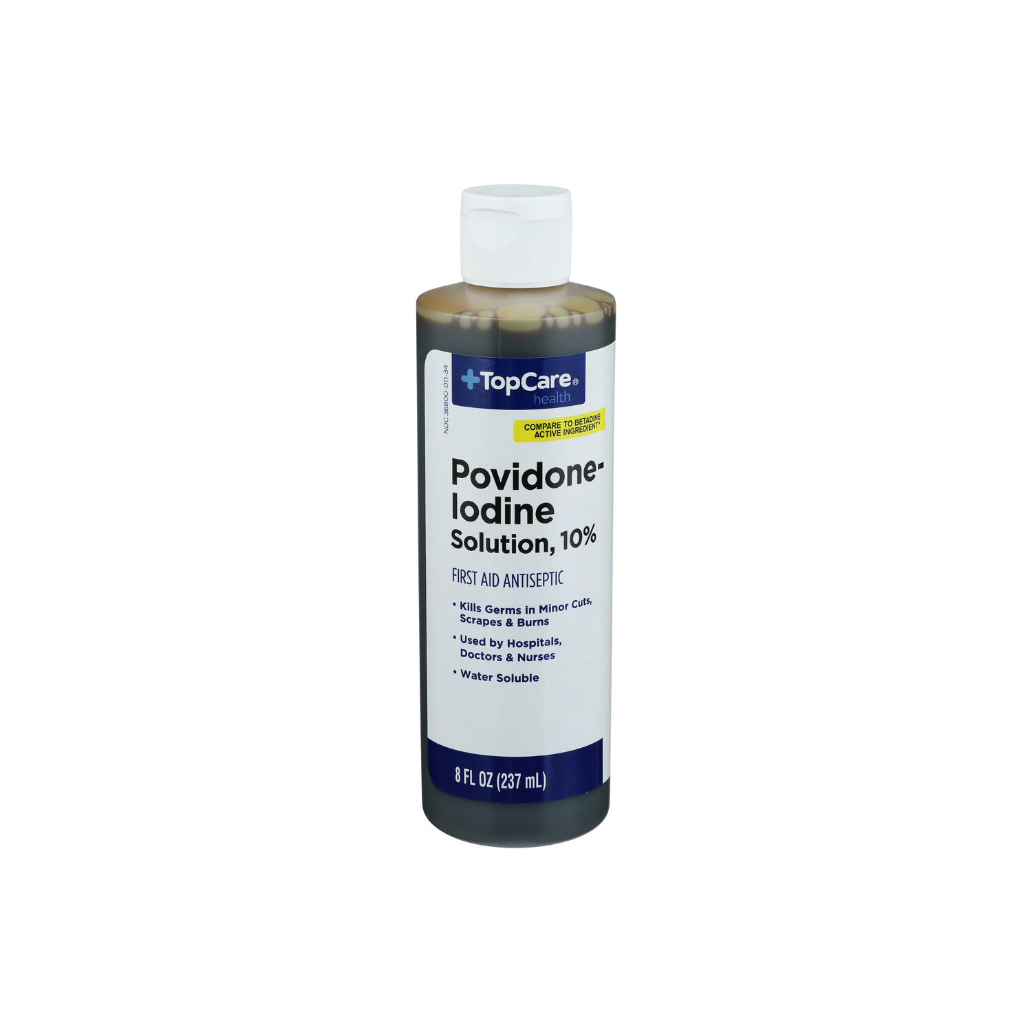 TopCare Health Povidone Iodine Solution - 8 Fluid Ounce Image 1 of 2