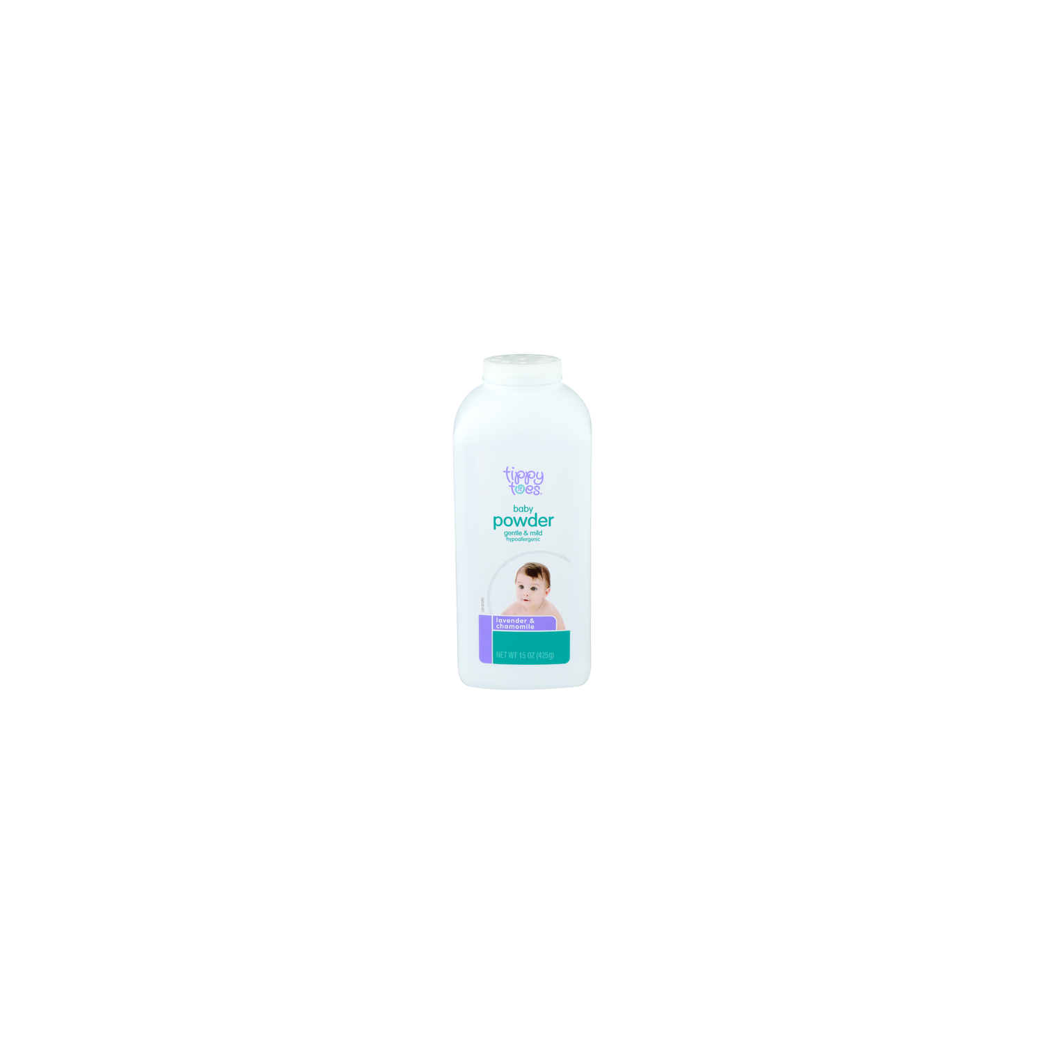 Tippy Toes Lavender & Chamomile Gentle & Mild Baby Powder - 15 Ounce Image 1 of 3