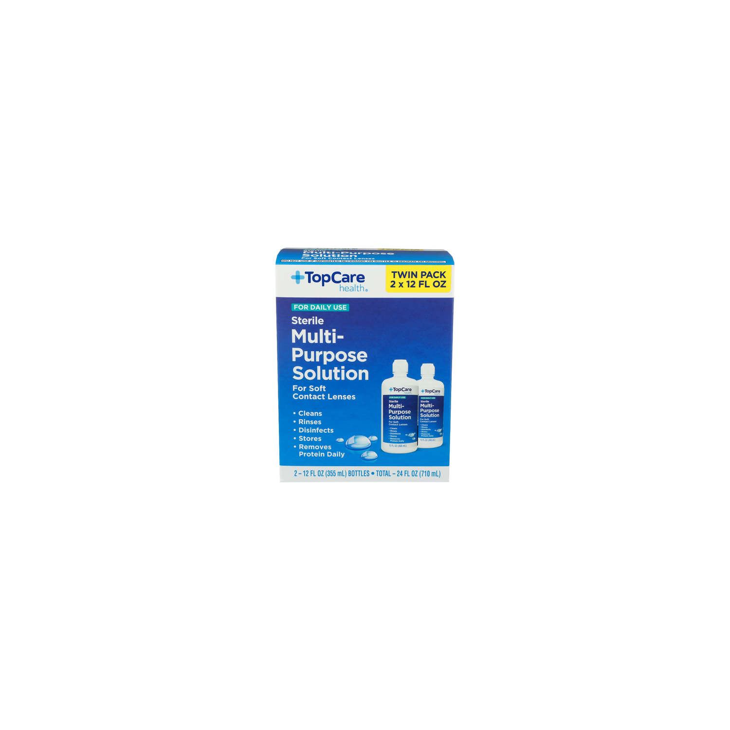 Topcare Health Health Sterile Multi Purpose Solution - 12 Fluid Ounce - 2 Count Image 1 of 3