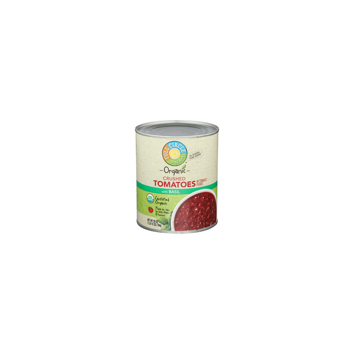 Full Circle Market In Tomato Puree Crushed Tomatoes - 28 Ounce Image 1 of 4