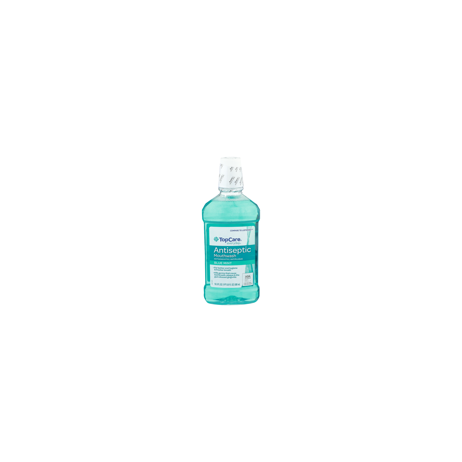 TopCare Everyday Blue Mint Antiseptic Mouthwash - 16.9 Fluid Ounce Image 1 of 3