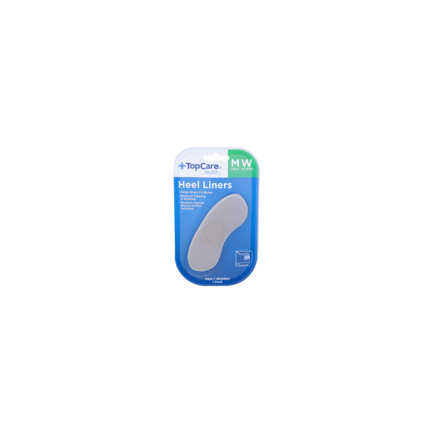 Topcare Health Health Heel Liners - 1 Count Image 1 of 2