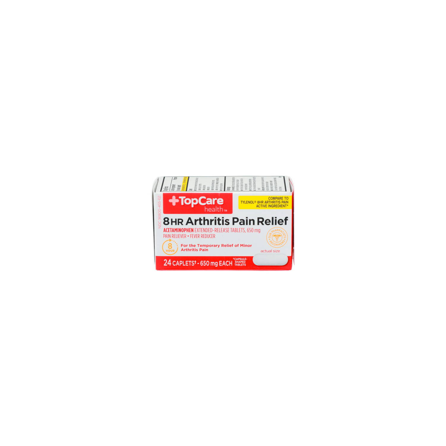 Topcare Health Pain Reliever Fever Reducer Health Arthritis Relief - 24 Count Image 1 of 4