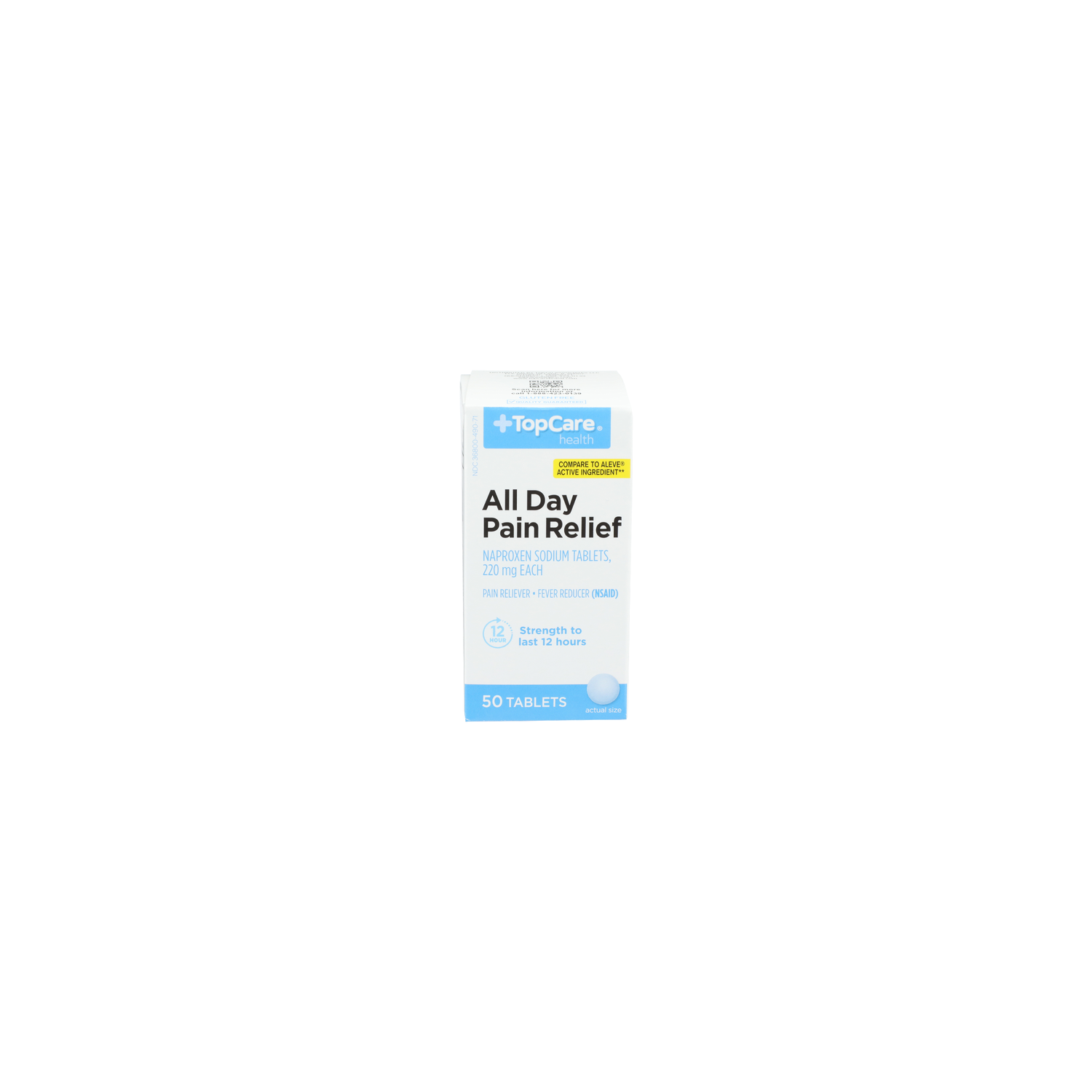 Topcare Health Health All Day Pain Relief - 50 Count Image 1 of 4