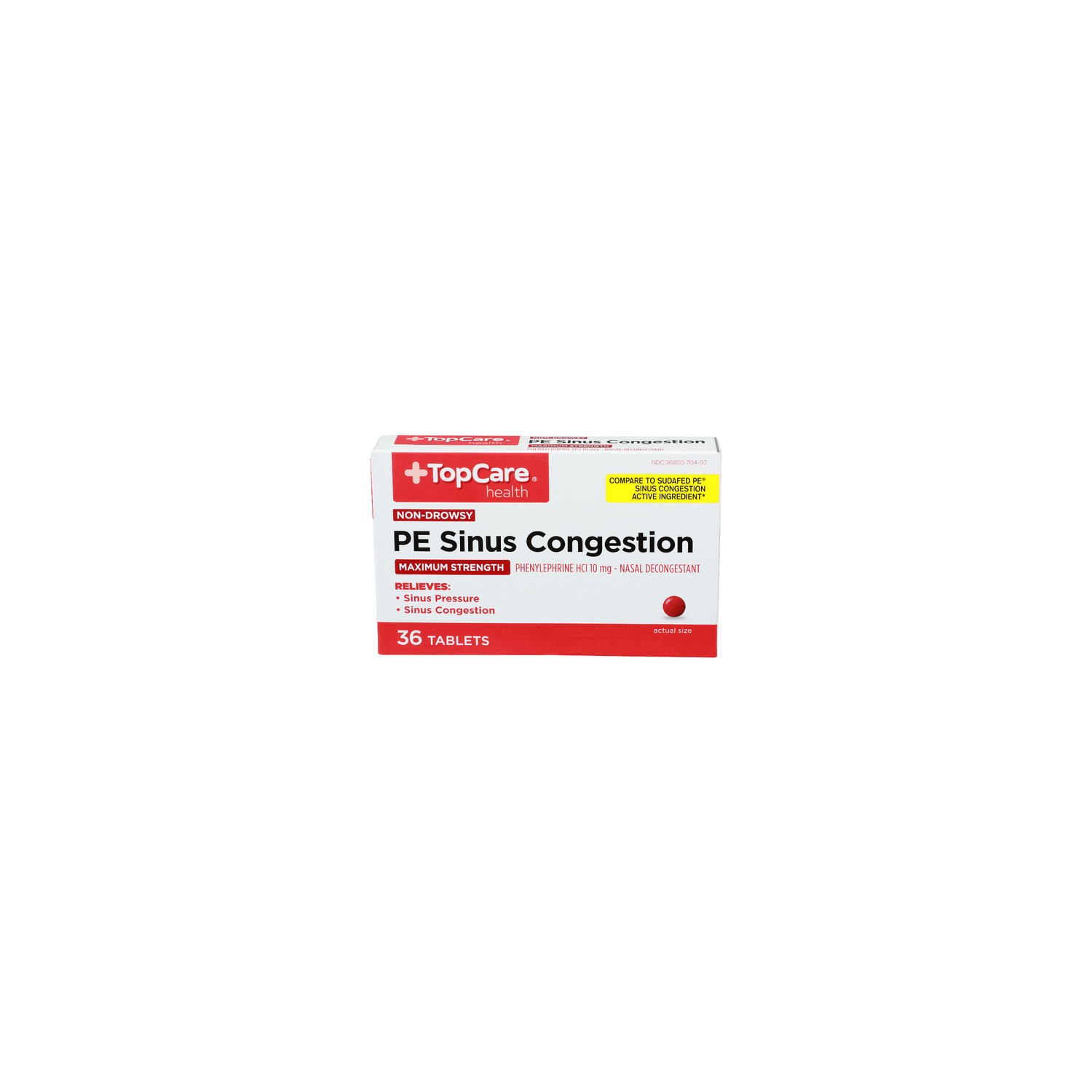 Topcare Health Health Pe Sinus Congestion - 36 Count Image 1 of 2