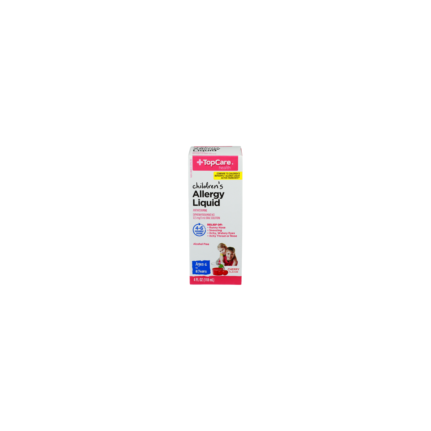 TopCare Health Cherry Flavor Children's Allergy Liquid - 4 Fluid Ounce Image 1 of 2