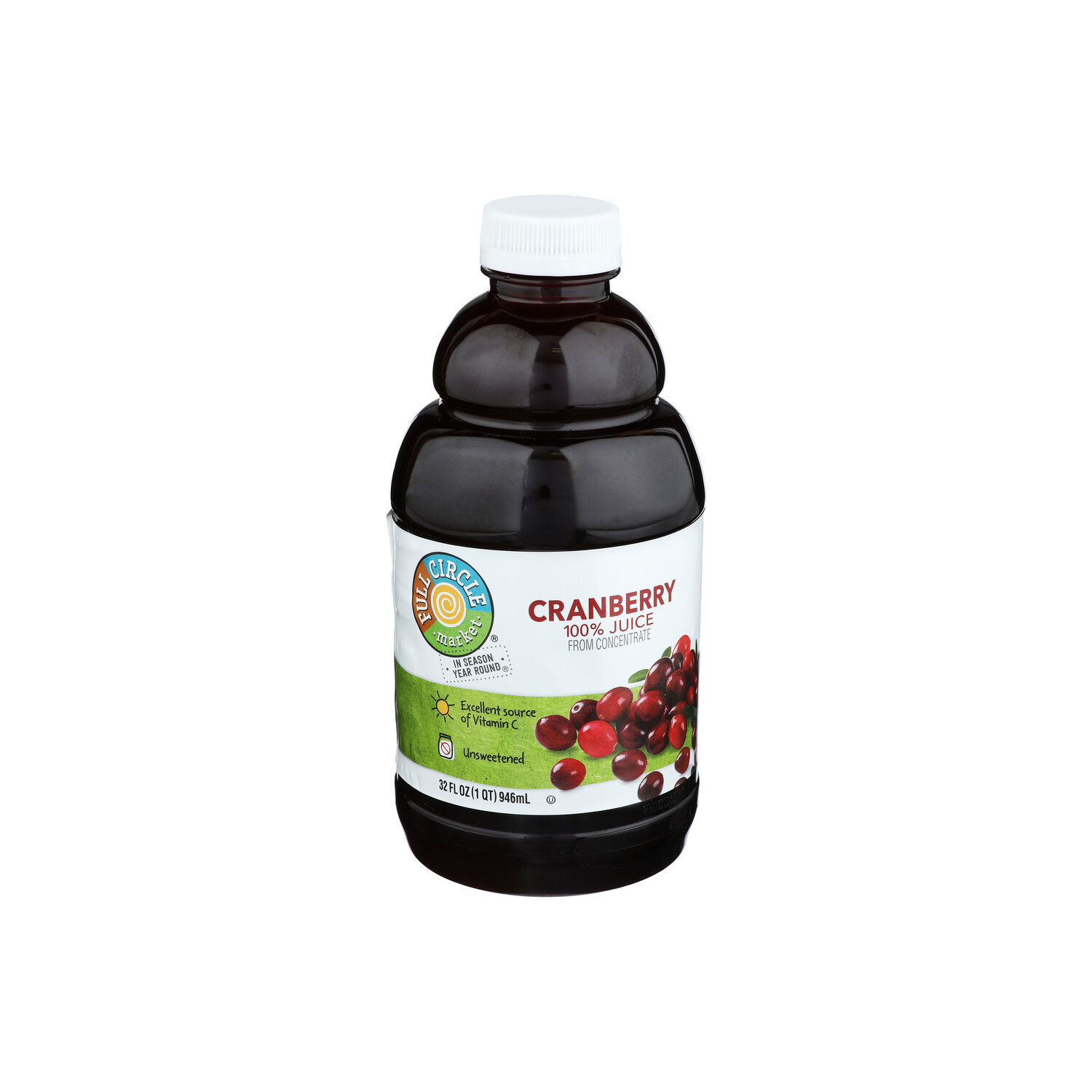 Full Circle Market Organic Cranberry Juice - 32 Fluid Ounce Image 1 of 4