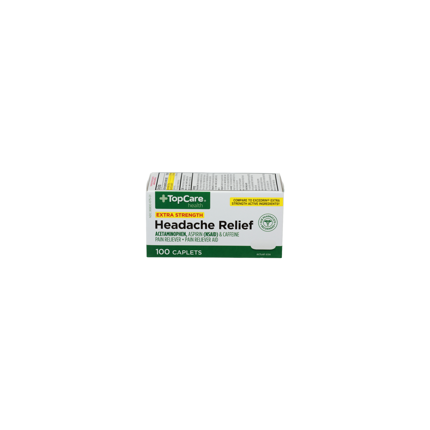 Topcare Health Health Headache Relief - 100 Count Image 1 of 4