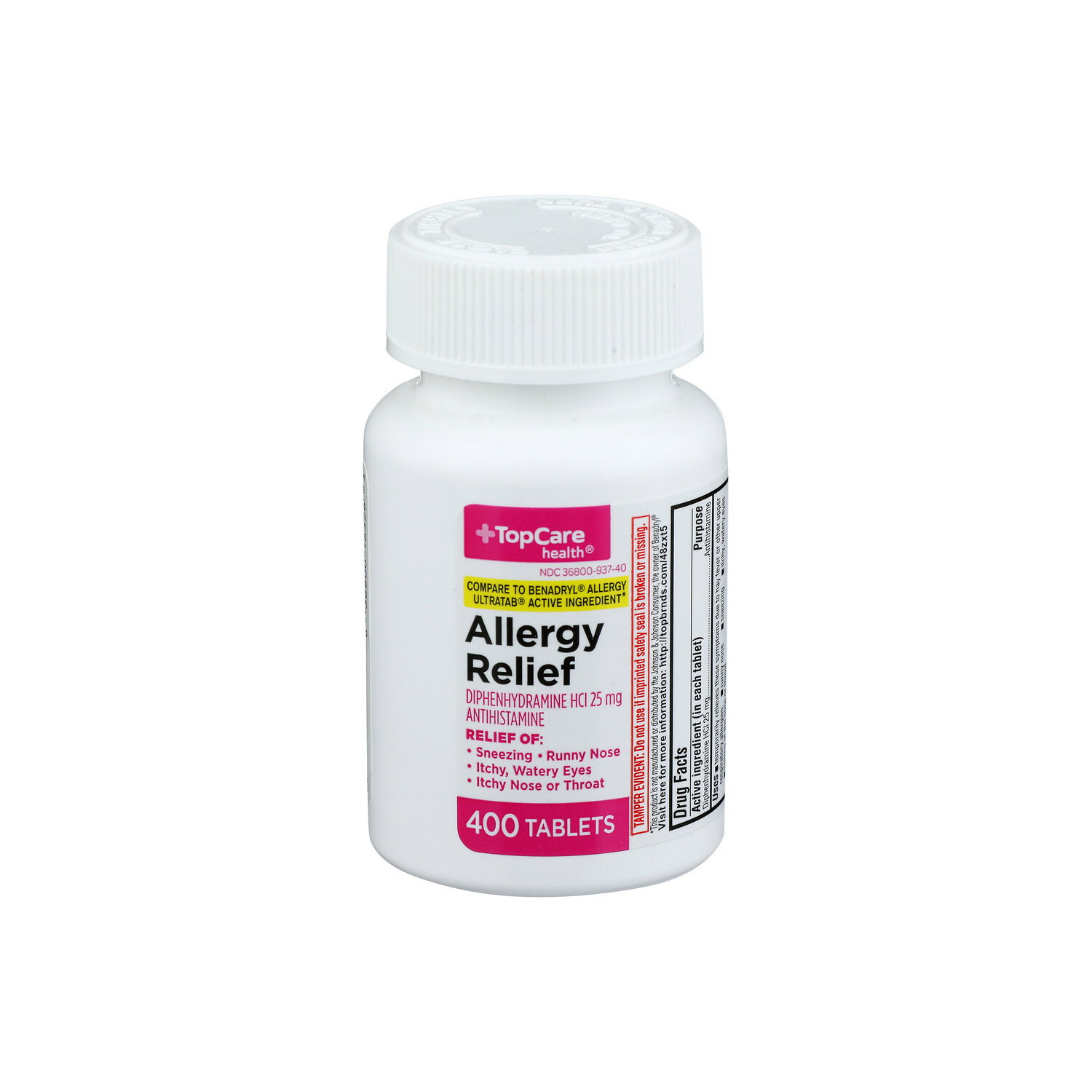 TopCare Health Allergy Relief - 400 Count Image 1 of 2
