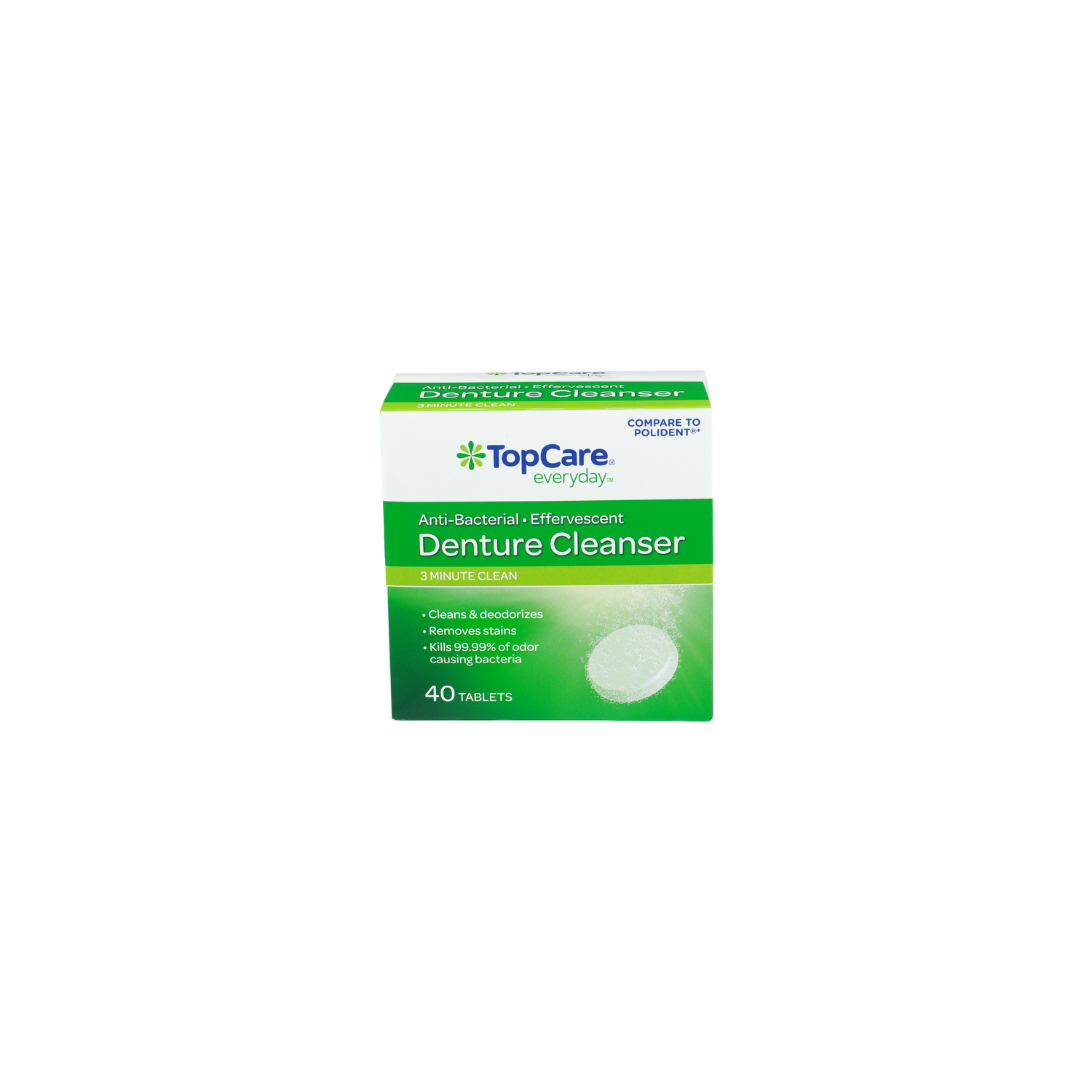TopCare Everyday Denture Cleanser - 40 Count Image 1 of 2