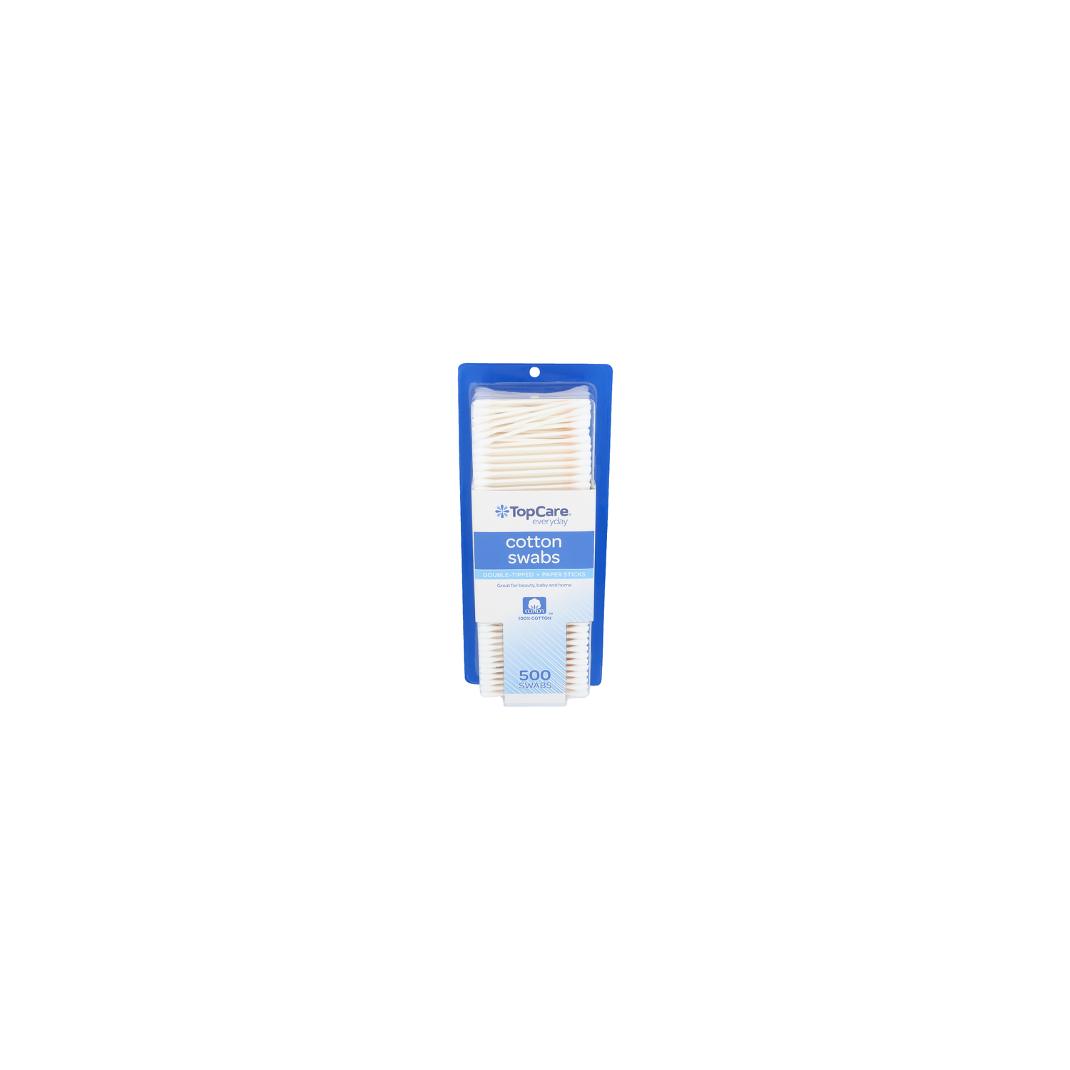 TopCare Everyday Cotton Swabs - 500 Count Image 1 of 2