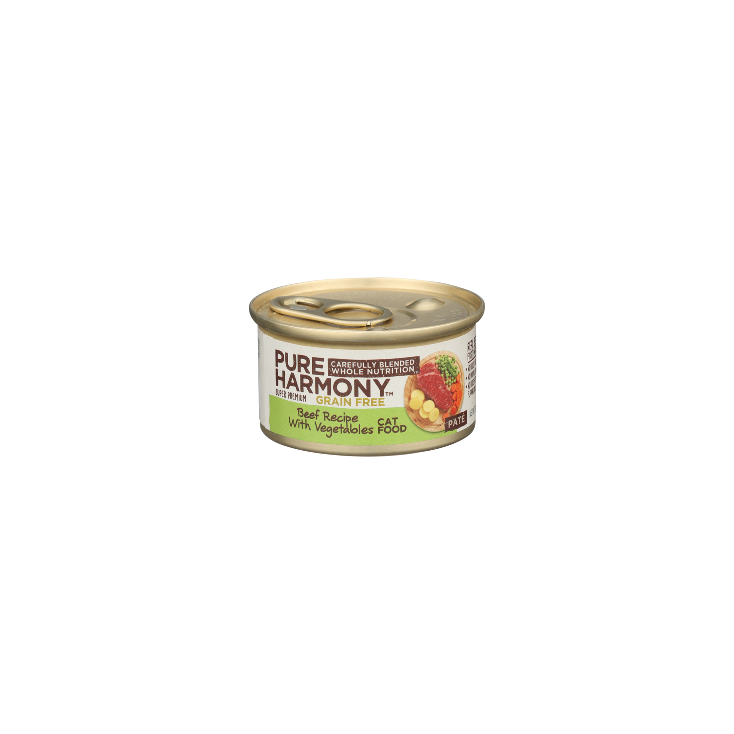 Pure Harmony Beef Recipe With Vegetables Paté Cat Food - 3 Ounce Image 1 of 4