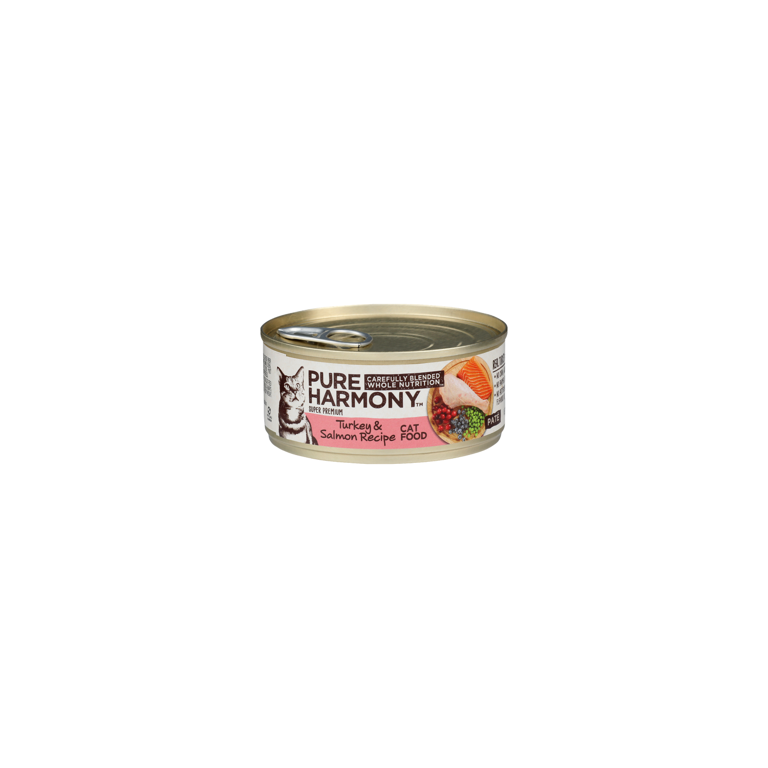 Pure Harmony Grain Free Turkey & Salmon Recipe Super Premium Grain Free Cat Food - 5.5 Ounce Image 1 of 3