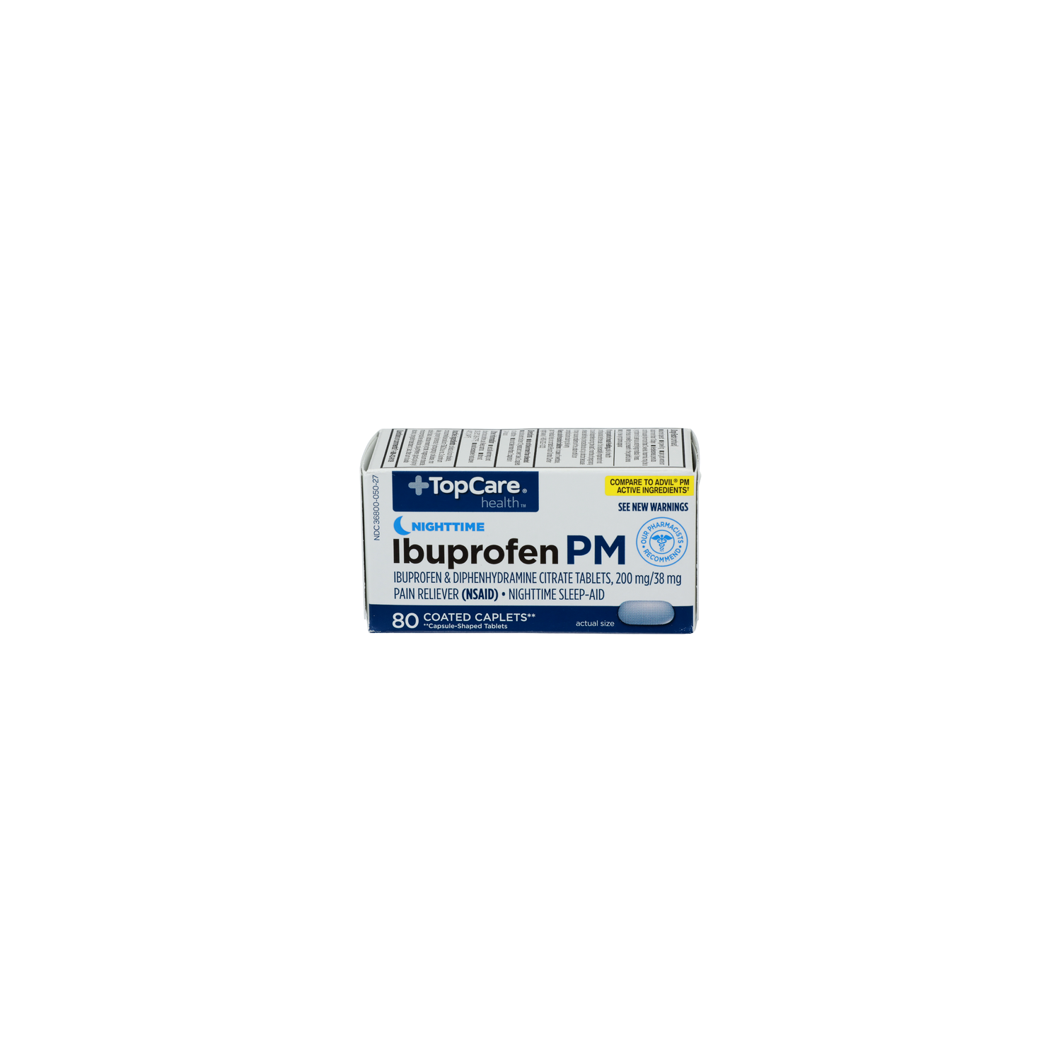 Topcare Health Nighttime Ibuprofen PM - 80 Count Image 1 of 4
