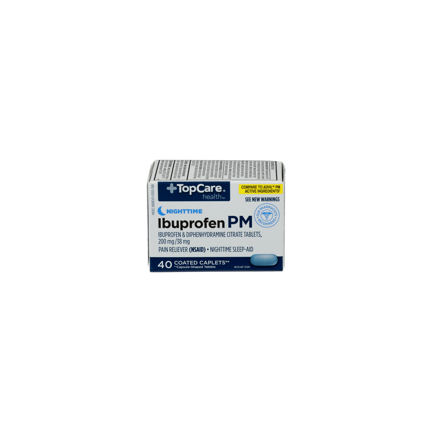 Topcare Health Nighttime Health Ibuprofen PM - 40 Count Image 1 of 4