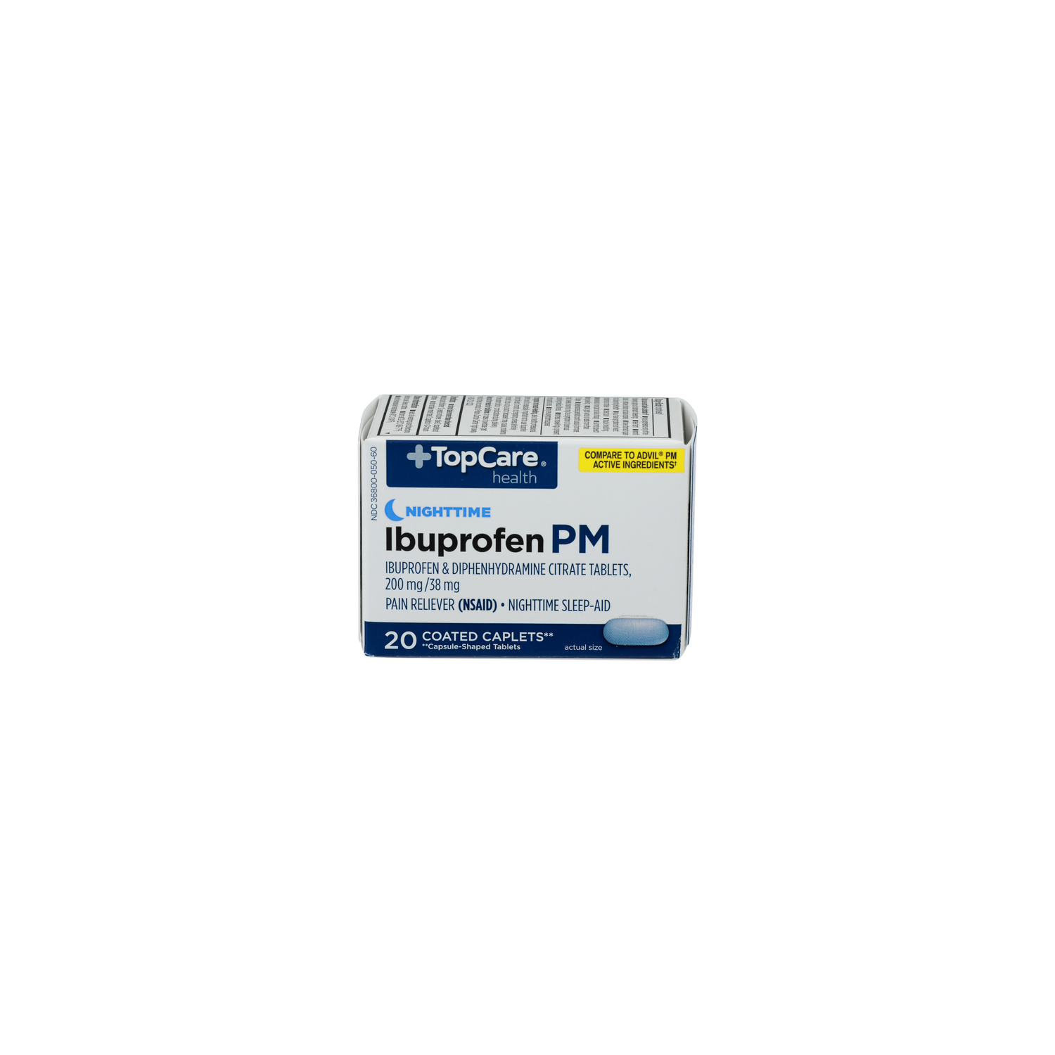 Topcare Health Nighttime Health Ibuprofen PM - 20 Count Image 1 of 4