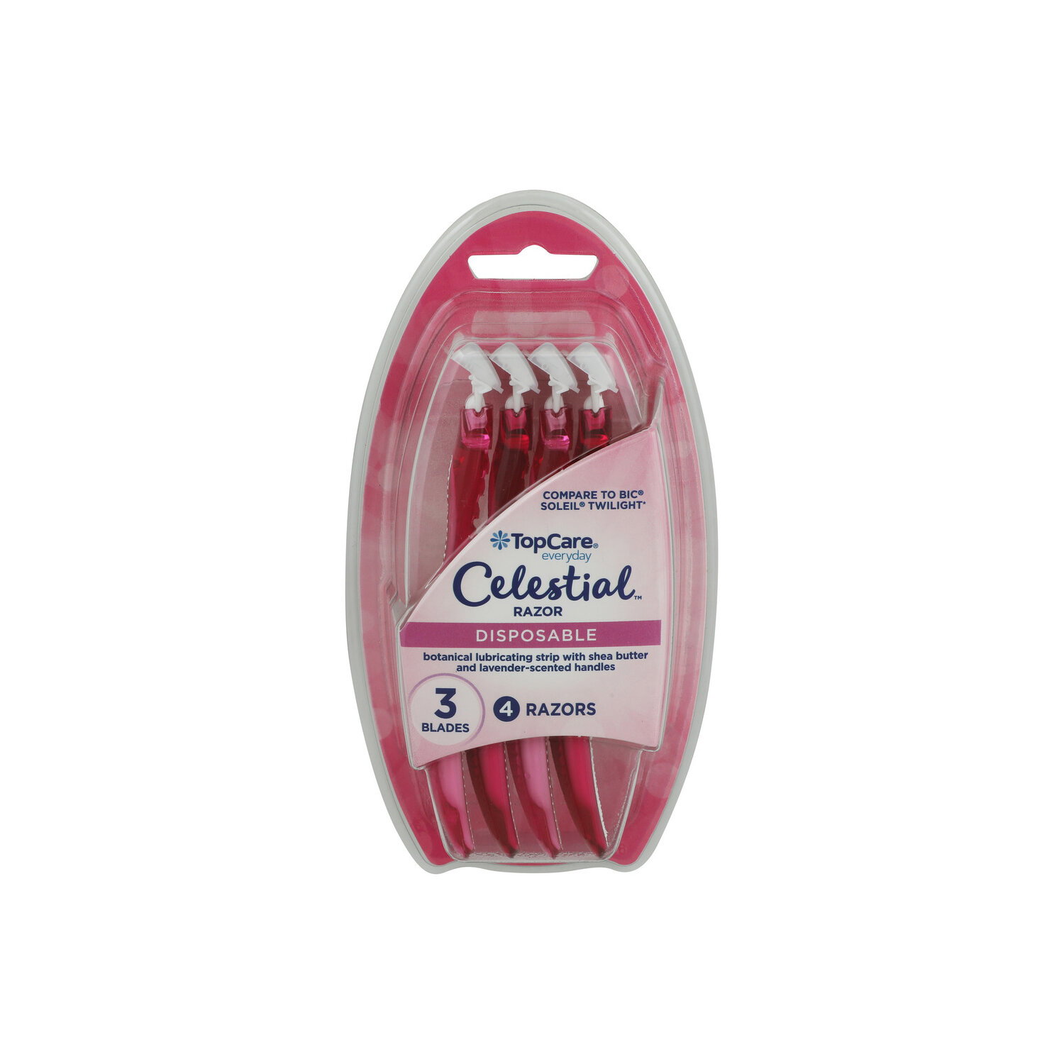 TopCare Disposable 3 Blade Celestial Razor - 4 Count Image 1 of 2