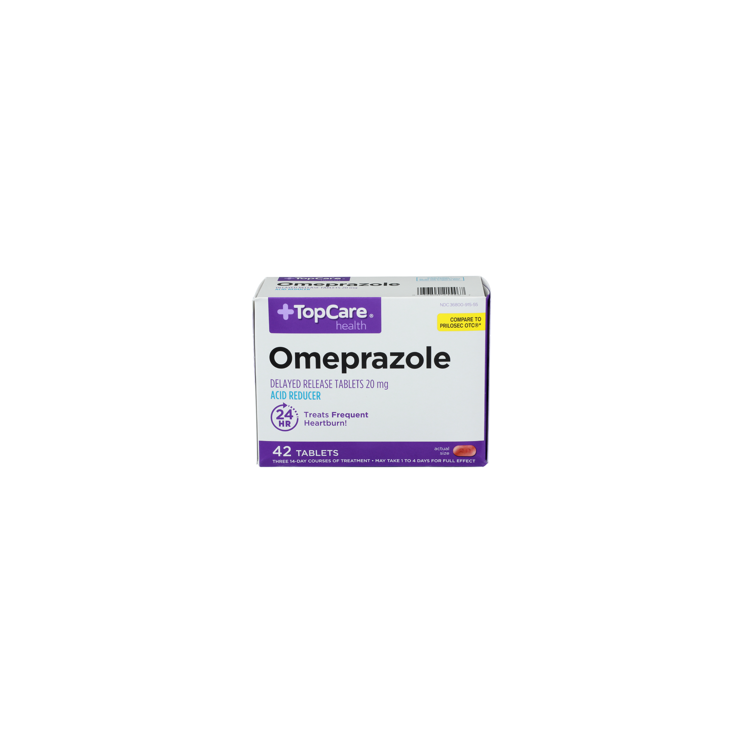 Topcare Health Acid Reducer Health Omeprazole - 42 Count Image 1 of 2