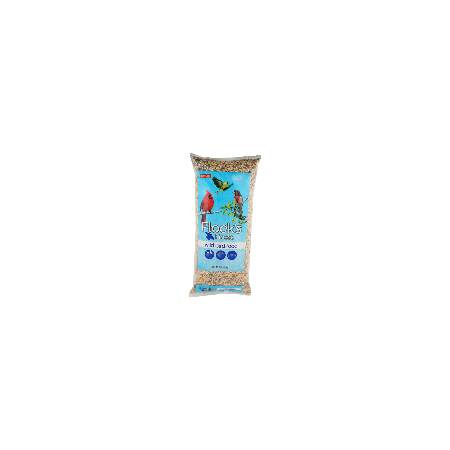 Flocks Finest Wild Bird Seed - 10 Pound Image 1 of 4