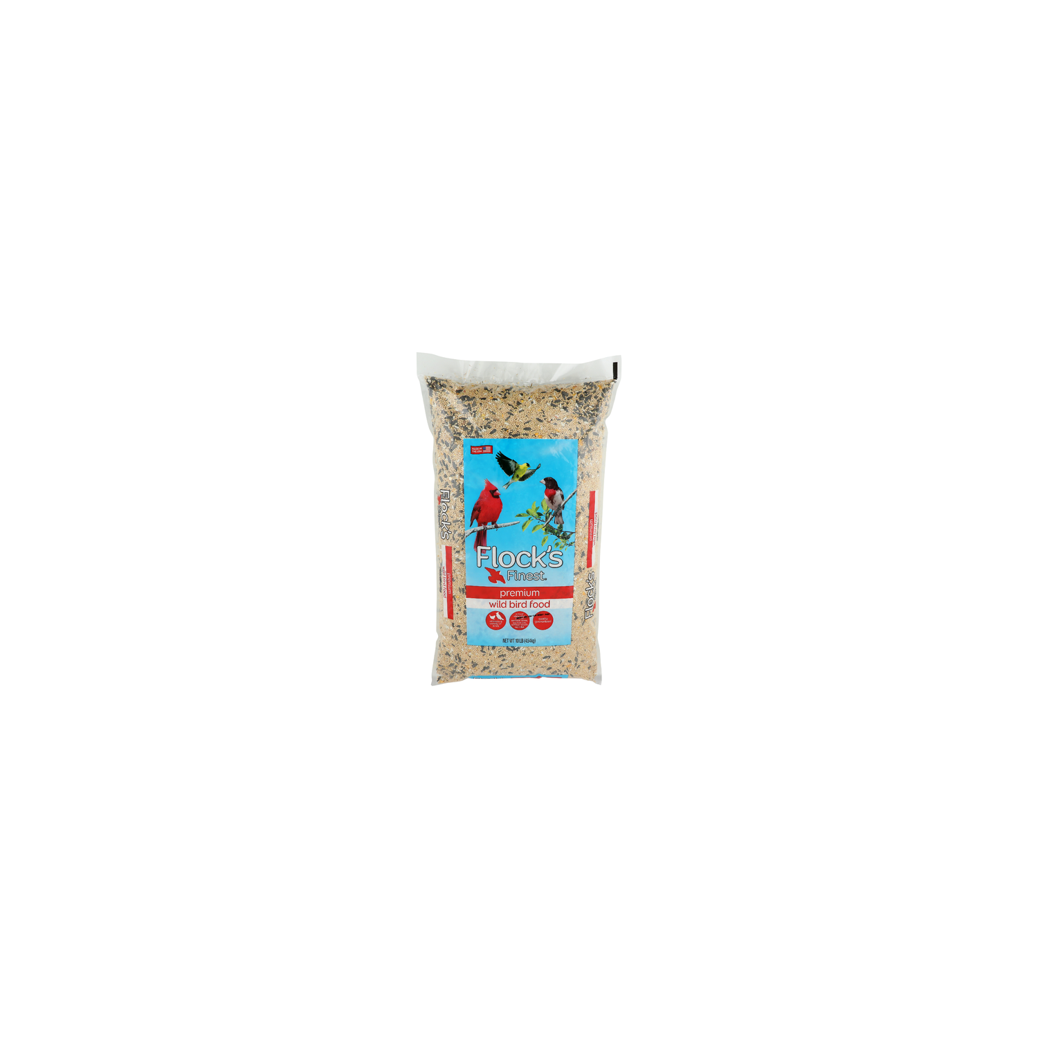 Flock's Finest Premium Wild Bird Food - 10 Pound Image 1 of 4
