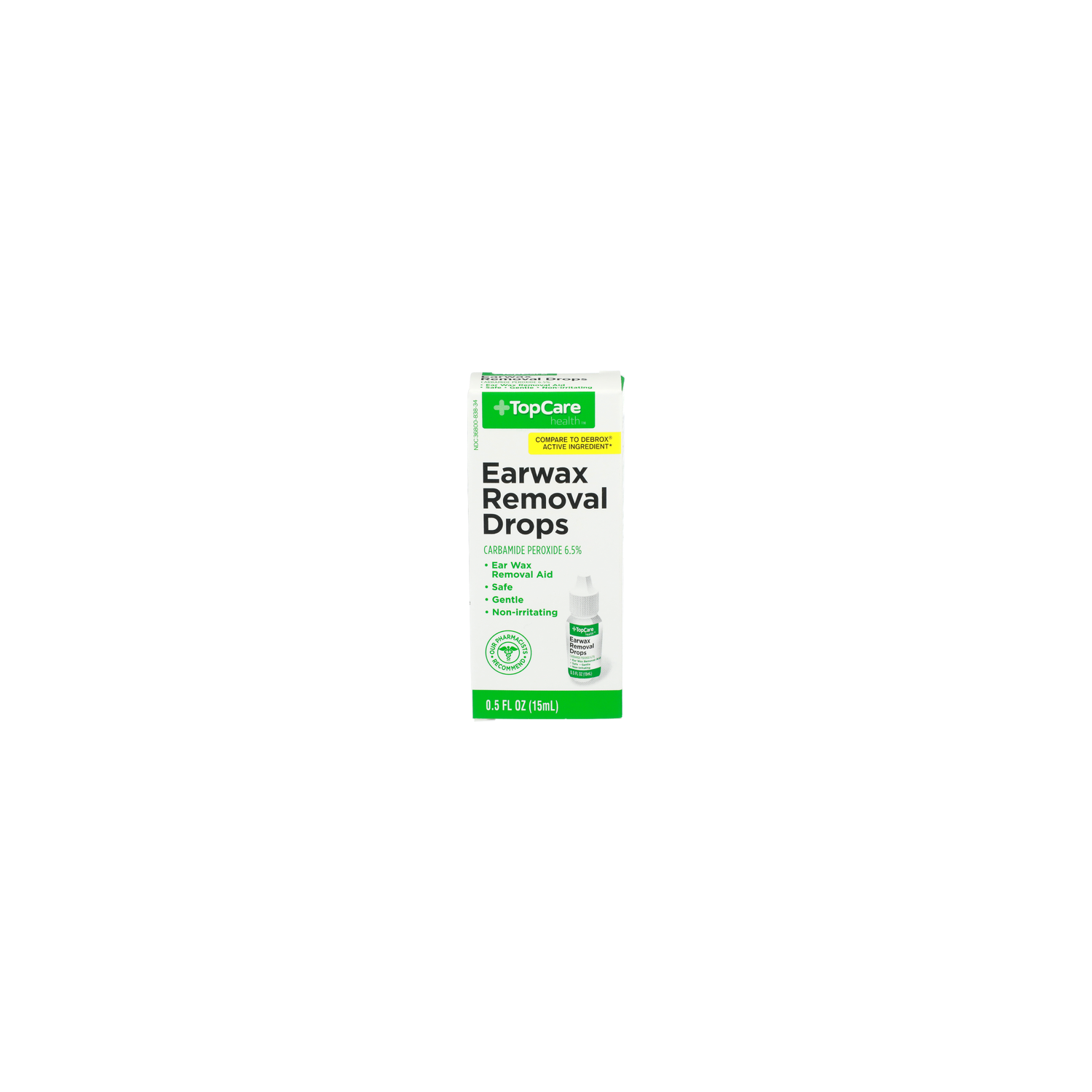 Topcare Health Health Earwax Removal Drops - 0.5 Fluid Ounce Image 1 of 4