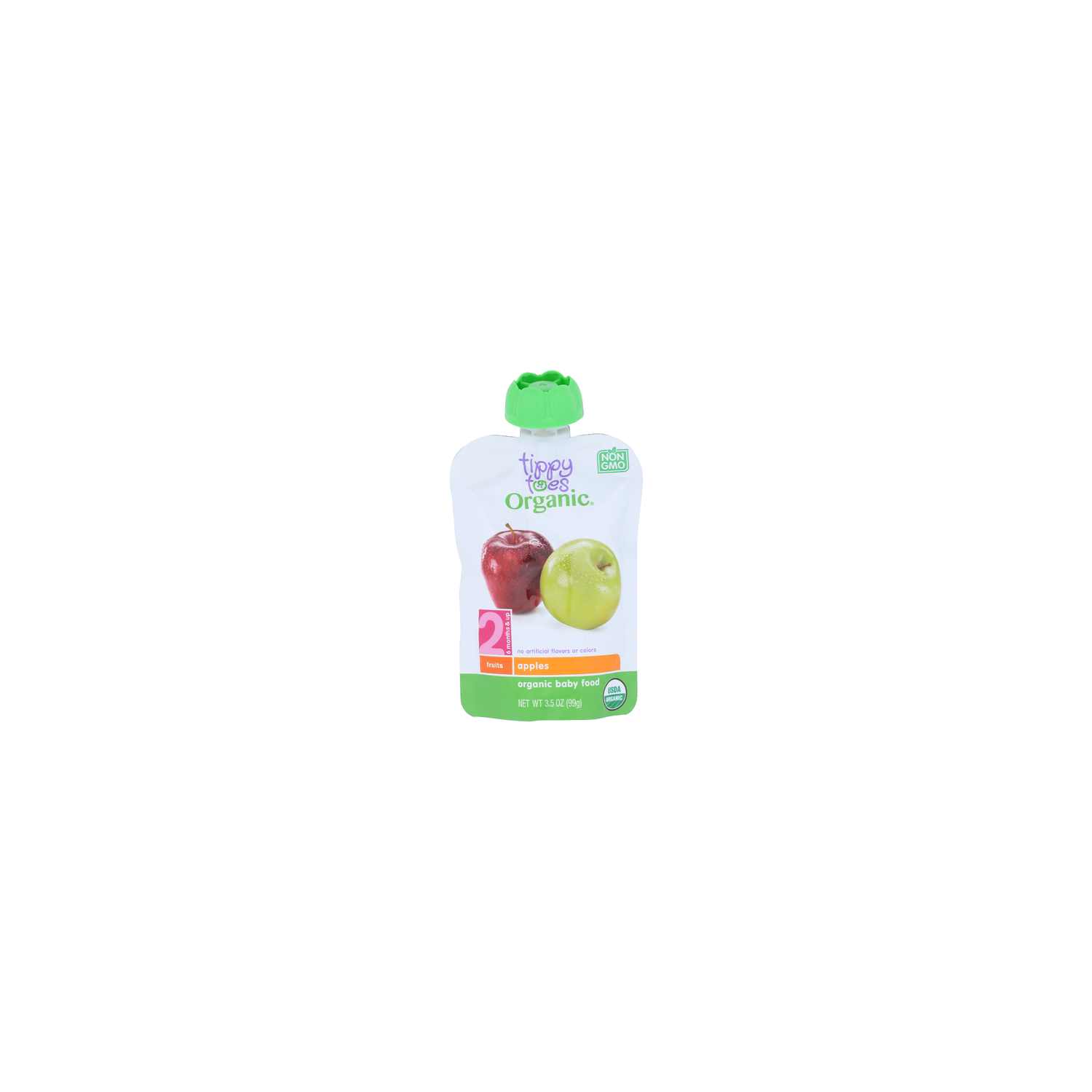 Tippy Toes Organic Apples Organic Baby Food - 3.5 Ounce Image 1 of 4