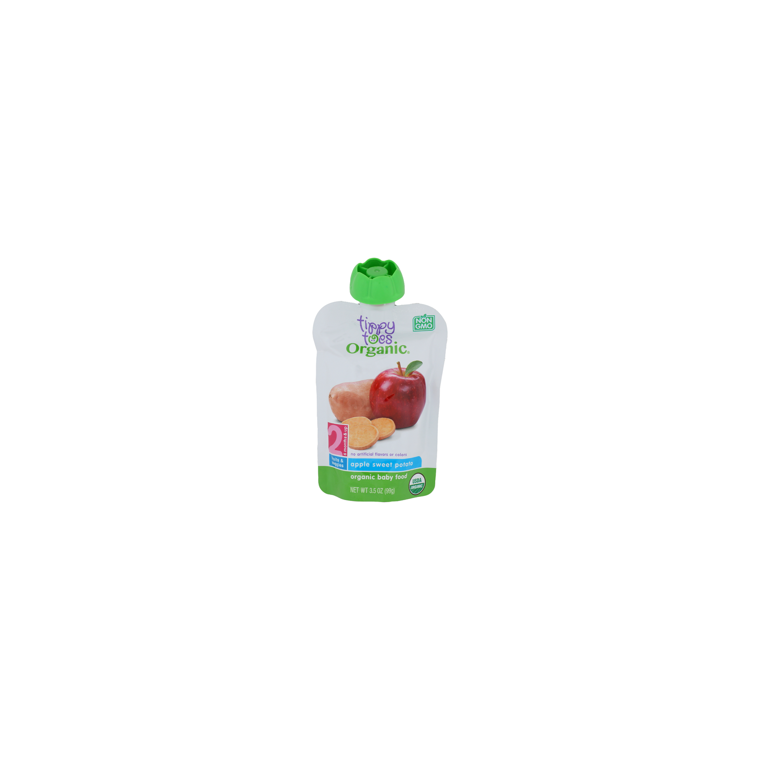 Tippy Toes Organic Apple Sweet Potato Organic Baby Food - 3.5 Ounce Image 1 of 4