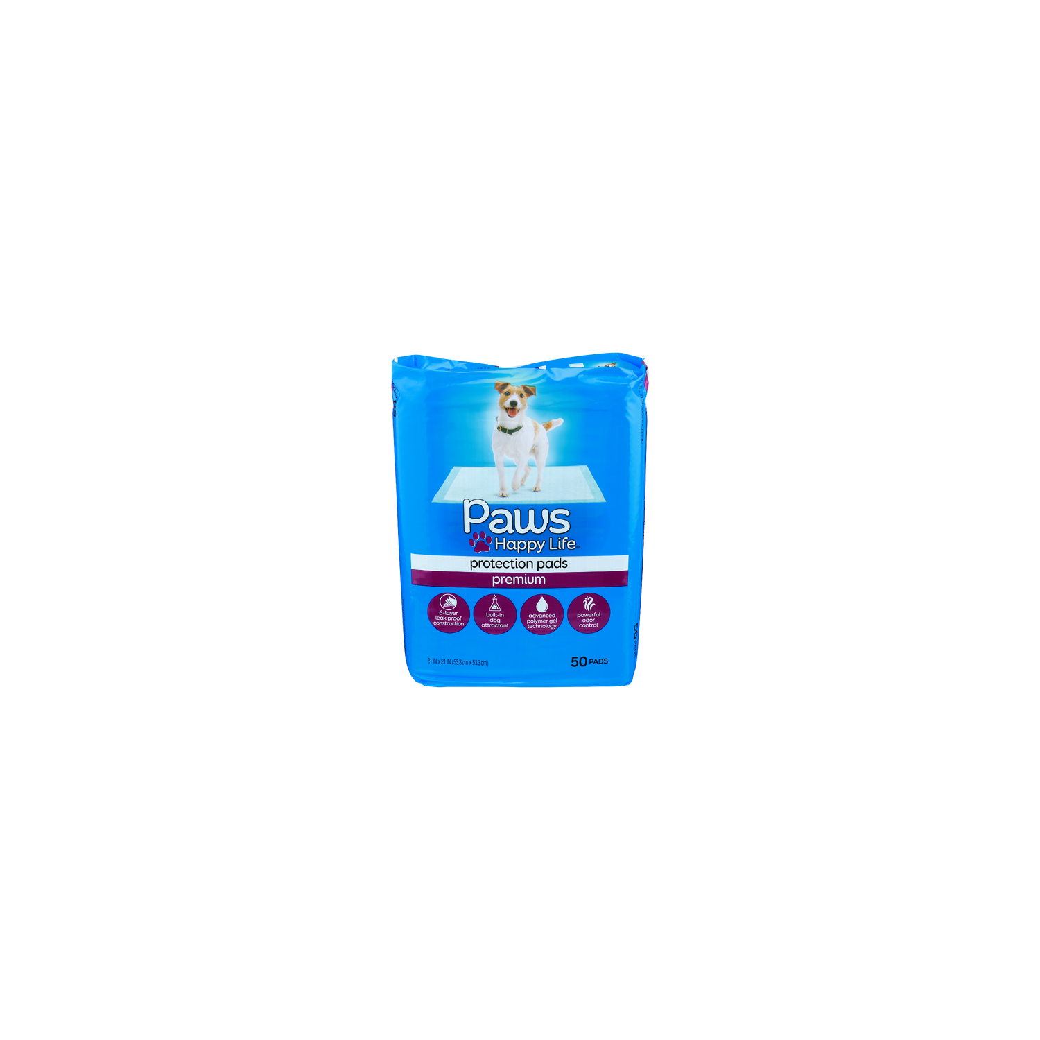 Paws Happy Life Premium Protection Pads - 50 Count Image 1 of 2