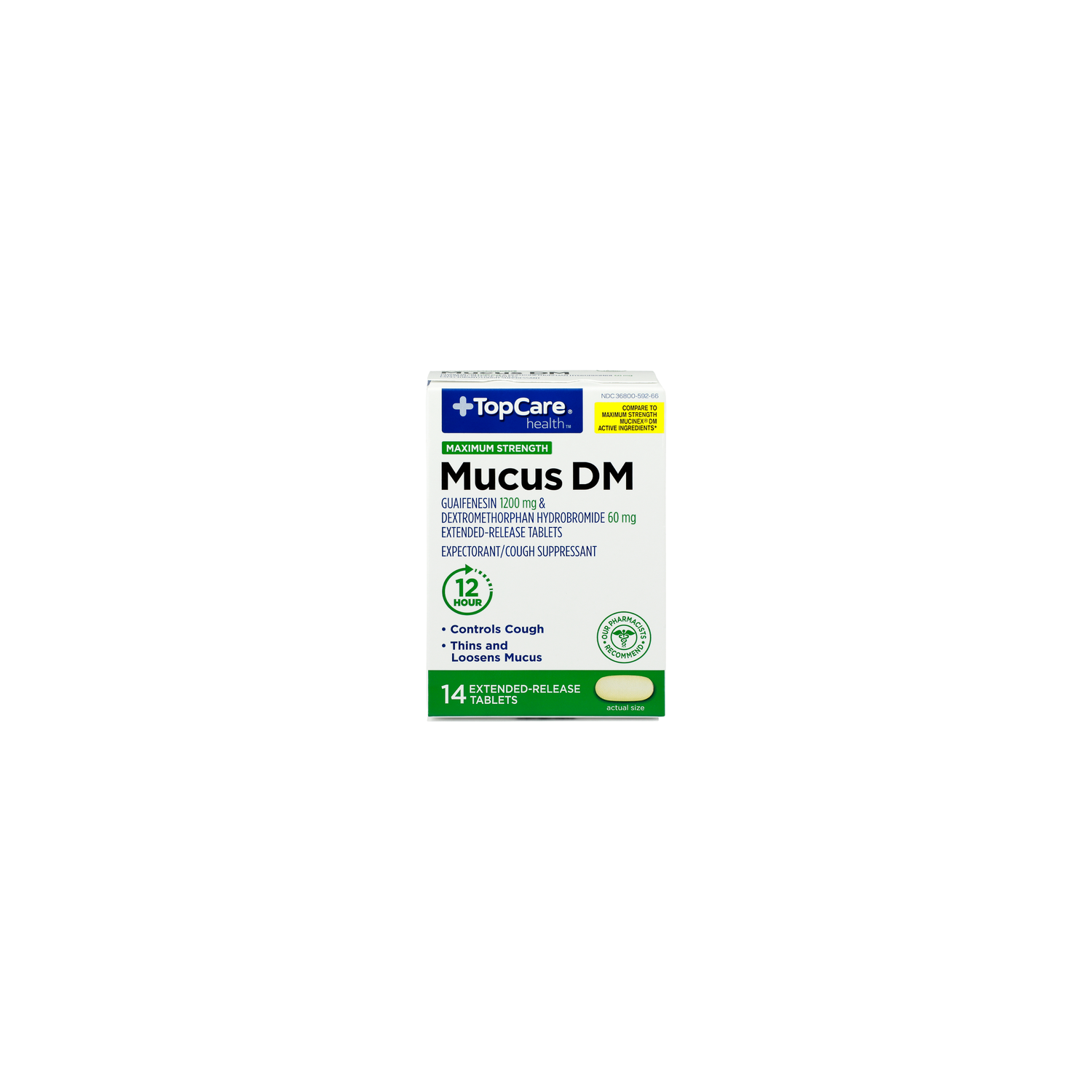 Topcare Health Health Mucus Dm - 14 Count Image 1 of 2