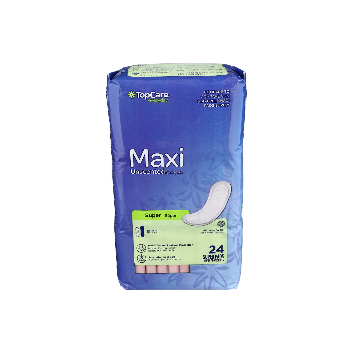 TopCare Everyday Super Maxi Pads - 24 Count Image 1 of 3