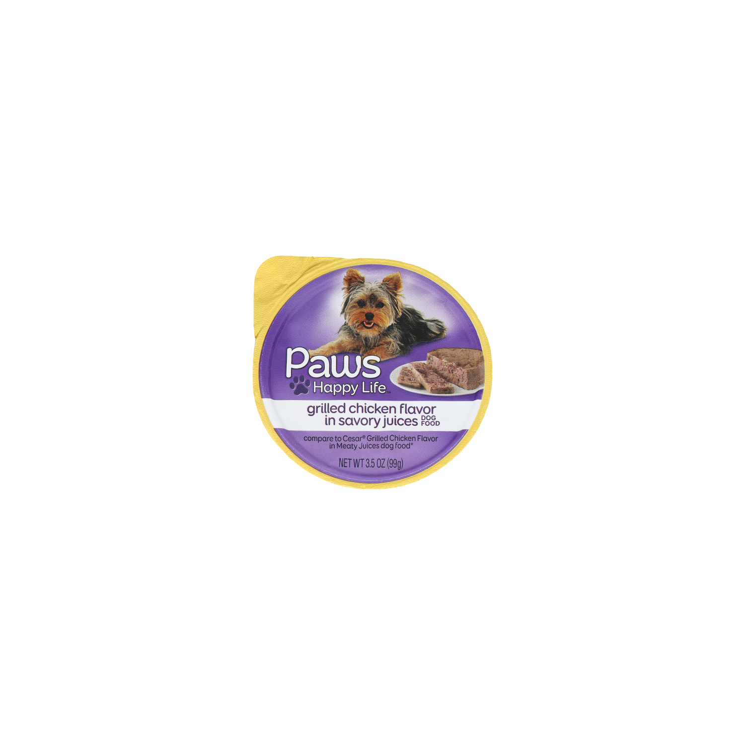 Paws Happy Life Grilled Chicken Flavor In Savory Juices Dog Food - 3.5 Ounce Image 1 of 4
