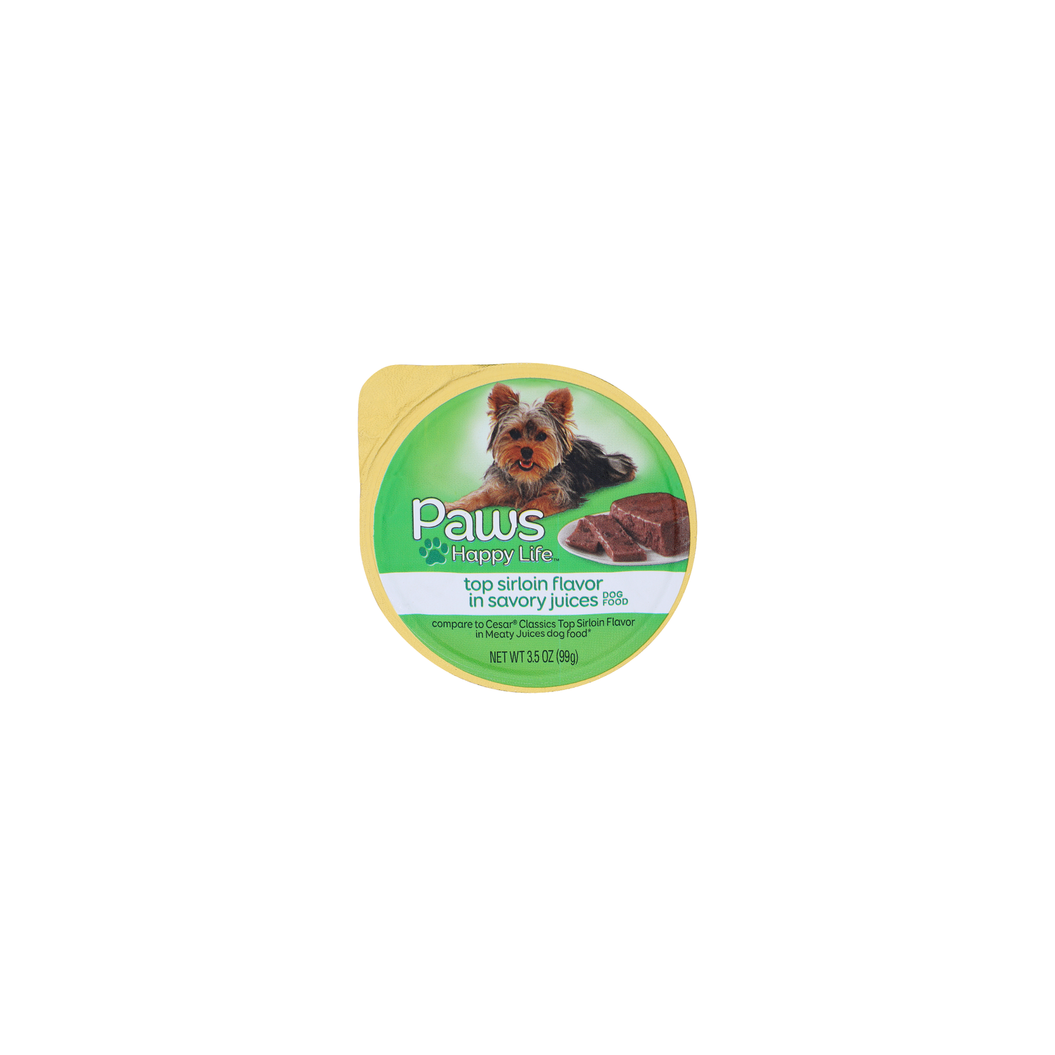 Paws Happy Life Top Sirloin Flavor In Savory Juices Dog Food - 3.5 Ounce Image 1 of 4
