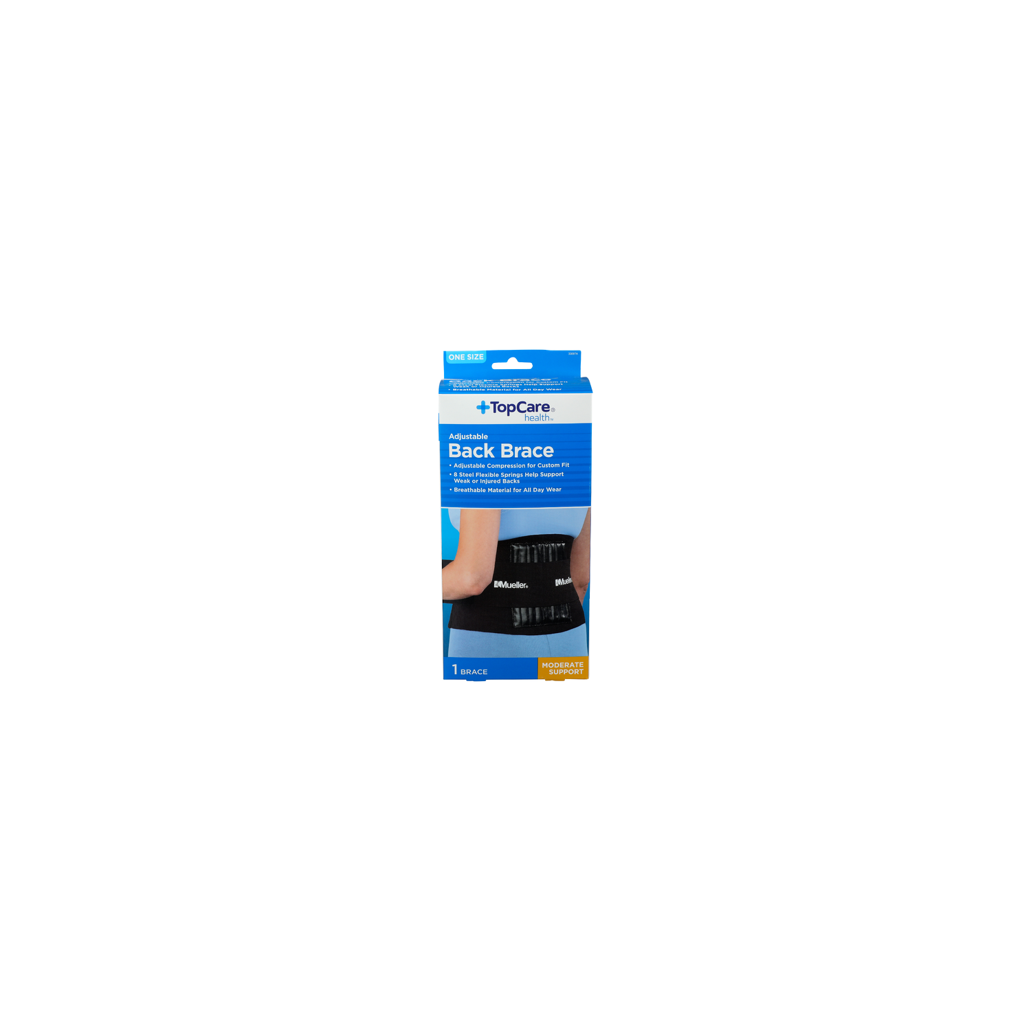 TopCare Health Adjustable Back Brace - 1 Count Image 1 of 2