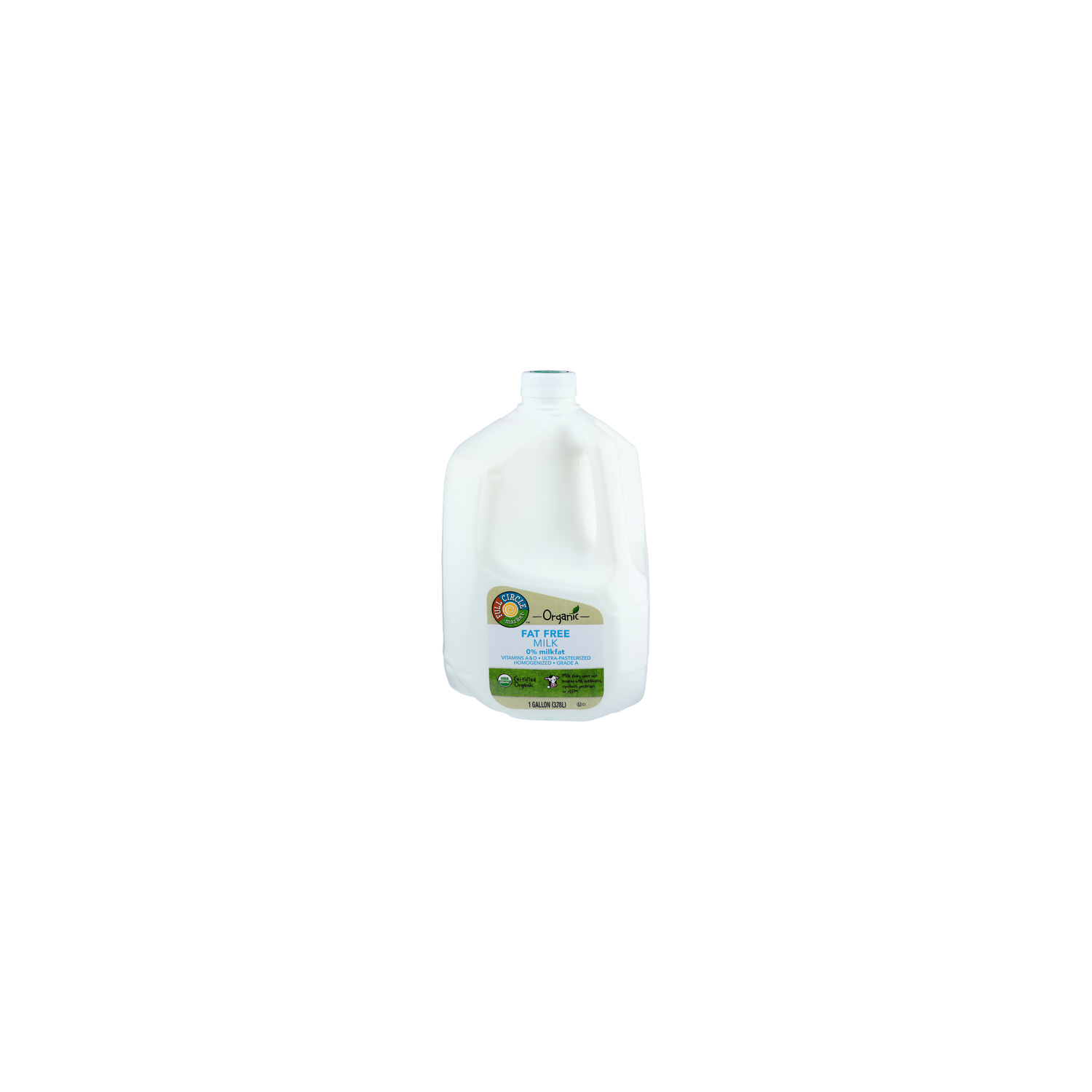Full Circle Market Fat Free Organic Milk - 1 Gallon Image 1 of 4
