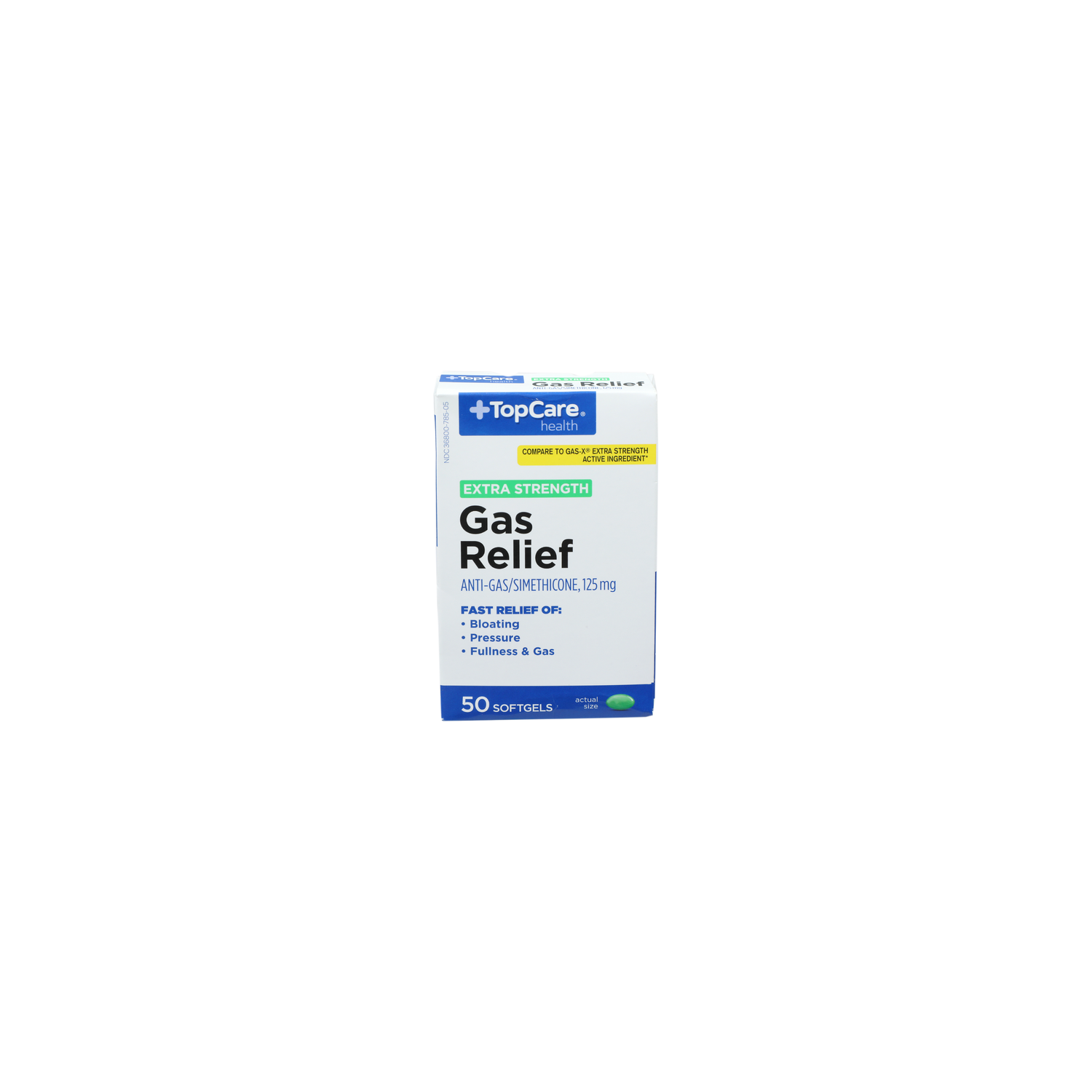 Topcare Health Health Gas Relief - 50 Count Image 1 of 2