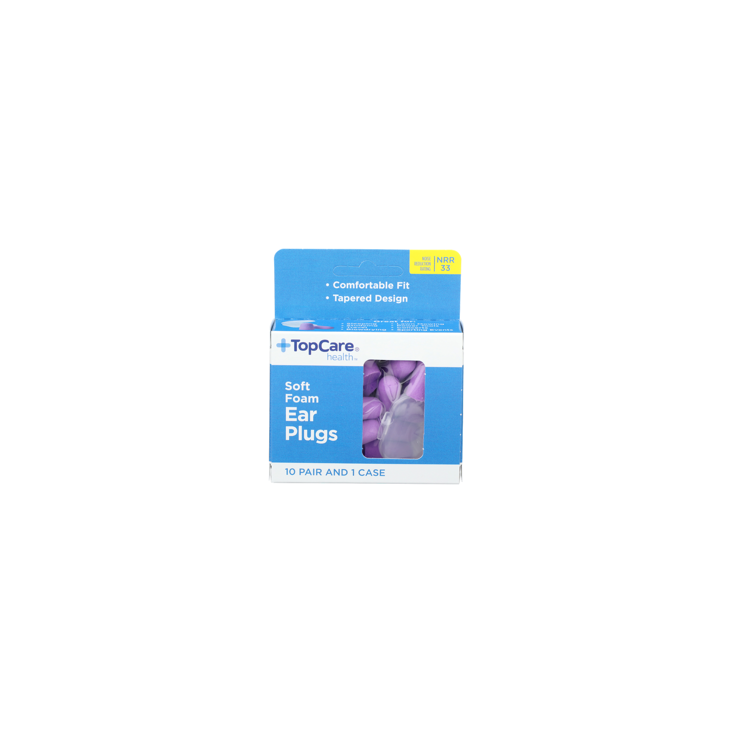 Topcare Health Soft Foam Ear Plugs - 1 Each Image 1 of 2