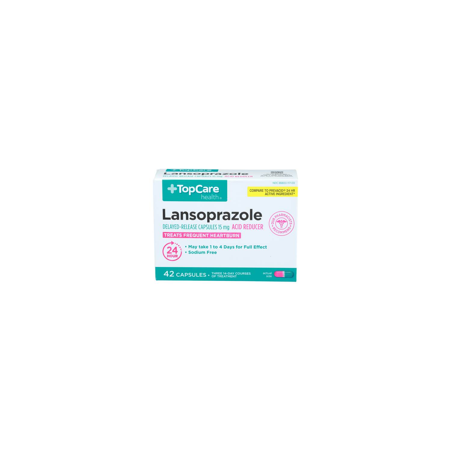 Topcare Health Health Lansoprazole - 42 Count Image 1 of 4