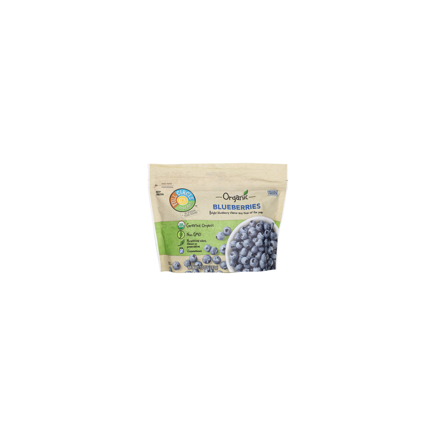 Full Circle Market Blueberries - 10 Ounce Image 1 of 4