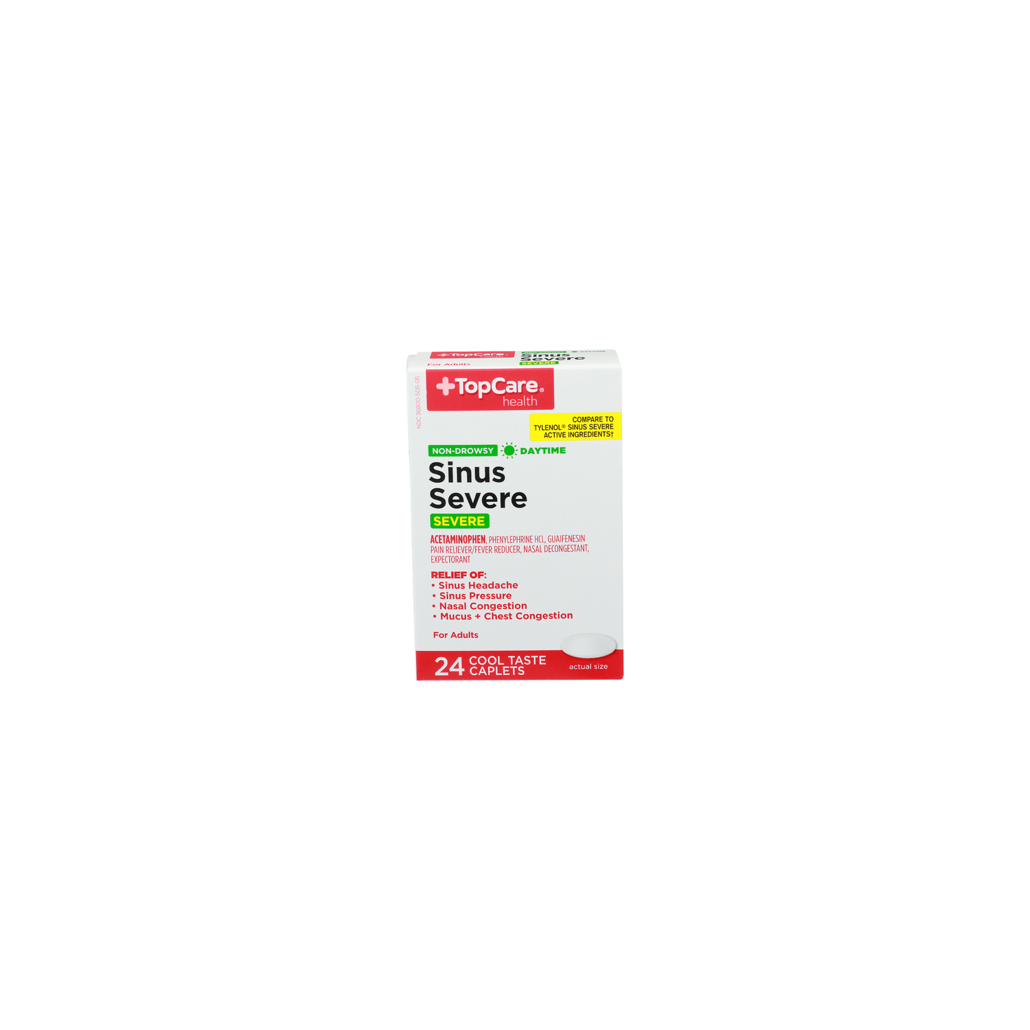Topcare Health Health Sinus Severe - 24 Count Image 1 of 4