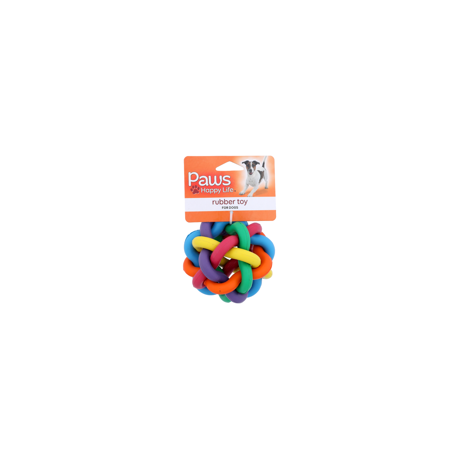 Paws Happy Life Rubber Toy - 1 Each Image 1 of 2