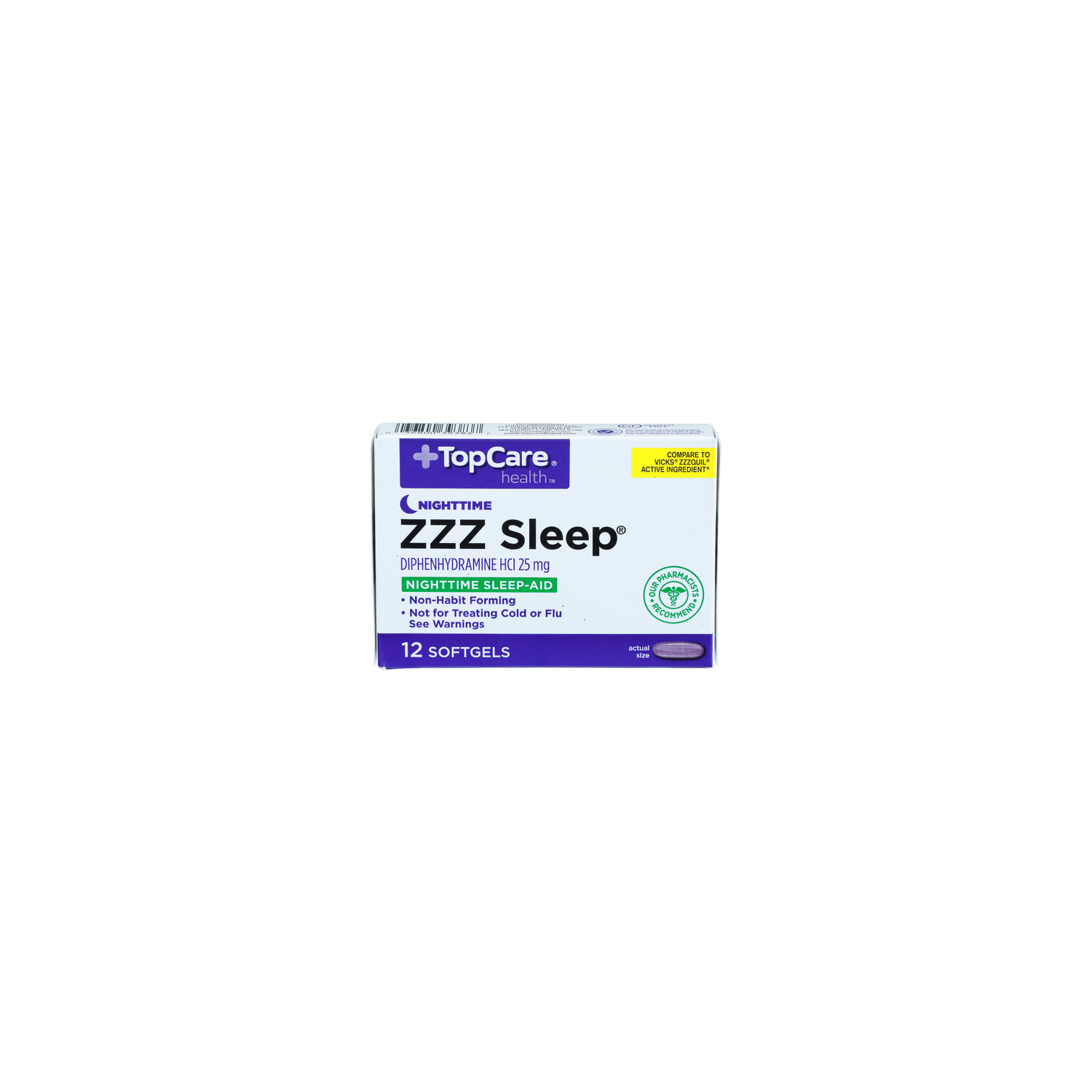 Topcare Health Nighttime Health Zzz Sleep - 12 Count Image 1 of 4