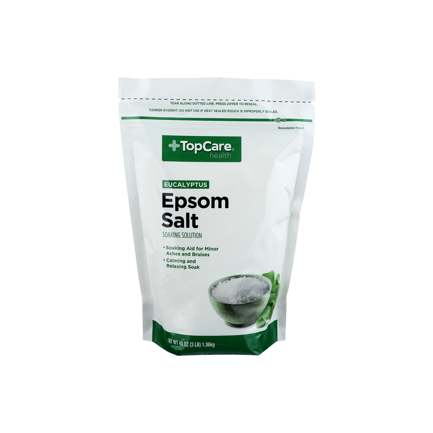 Top Care Health Eucalyptus Epsom Salt - 48 Ounce Image 1 of 3