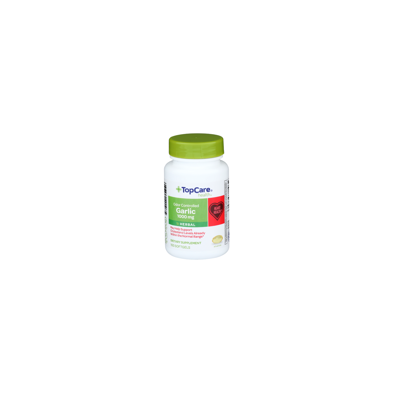 Topcare Health Garlic - 100 Count Image 1 of 4